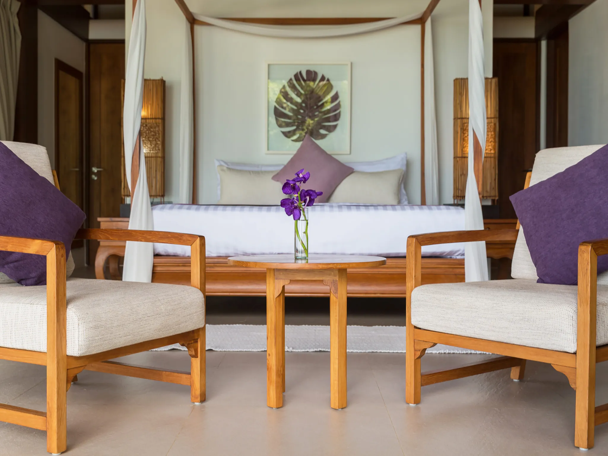 Baan Puri - Master bedroom setting