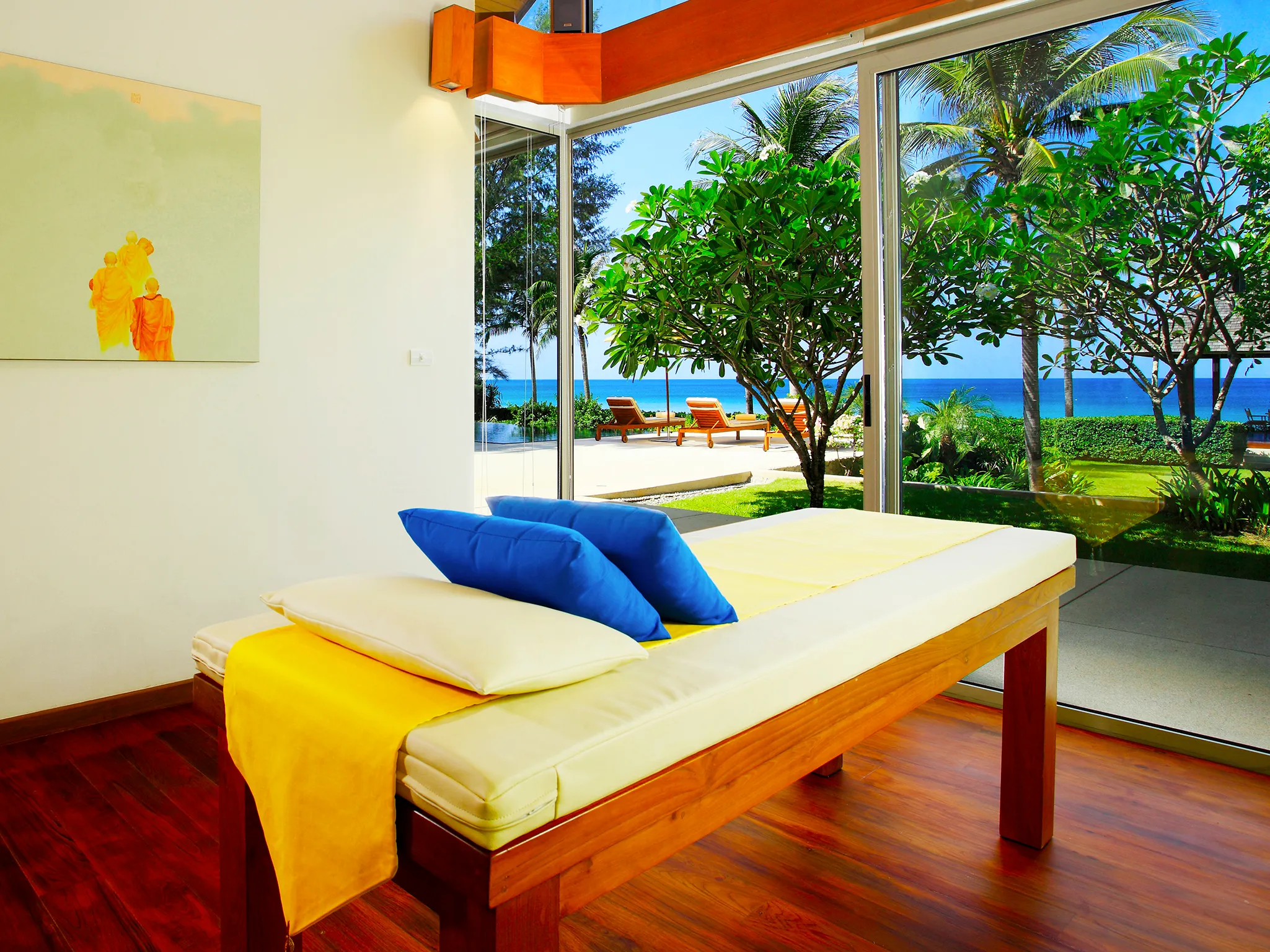 Baan Taley Rom - Relaxing massage area outlook