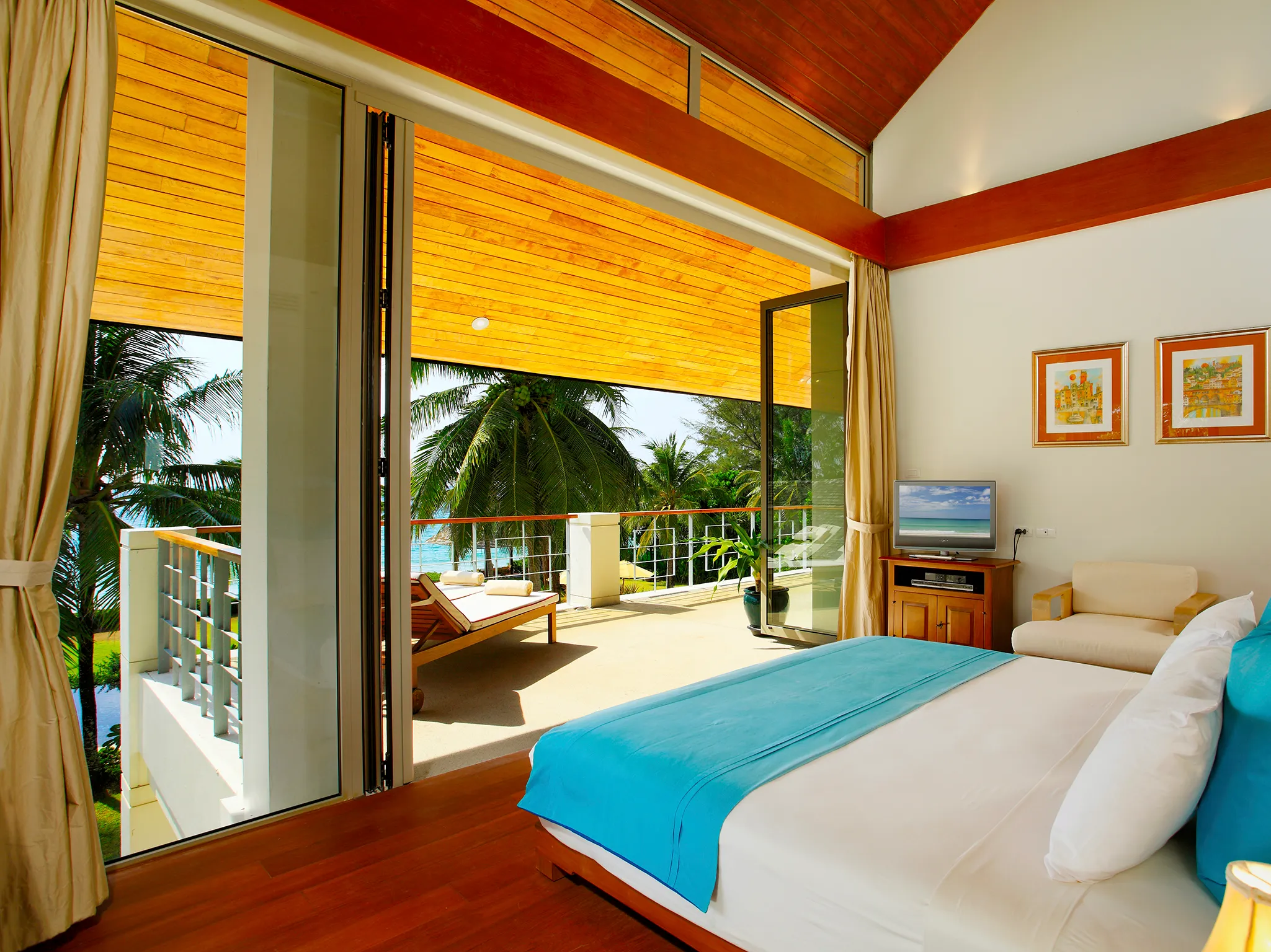 Baan Taley Rom - Tropical bedroom outlook