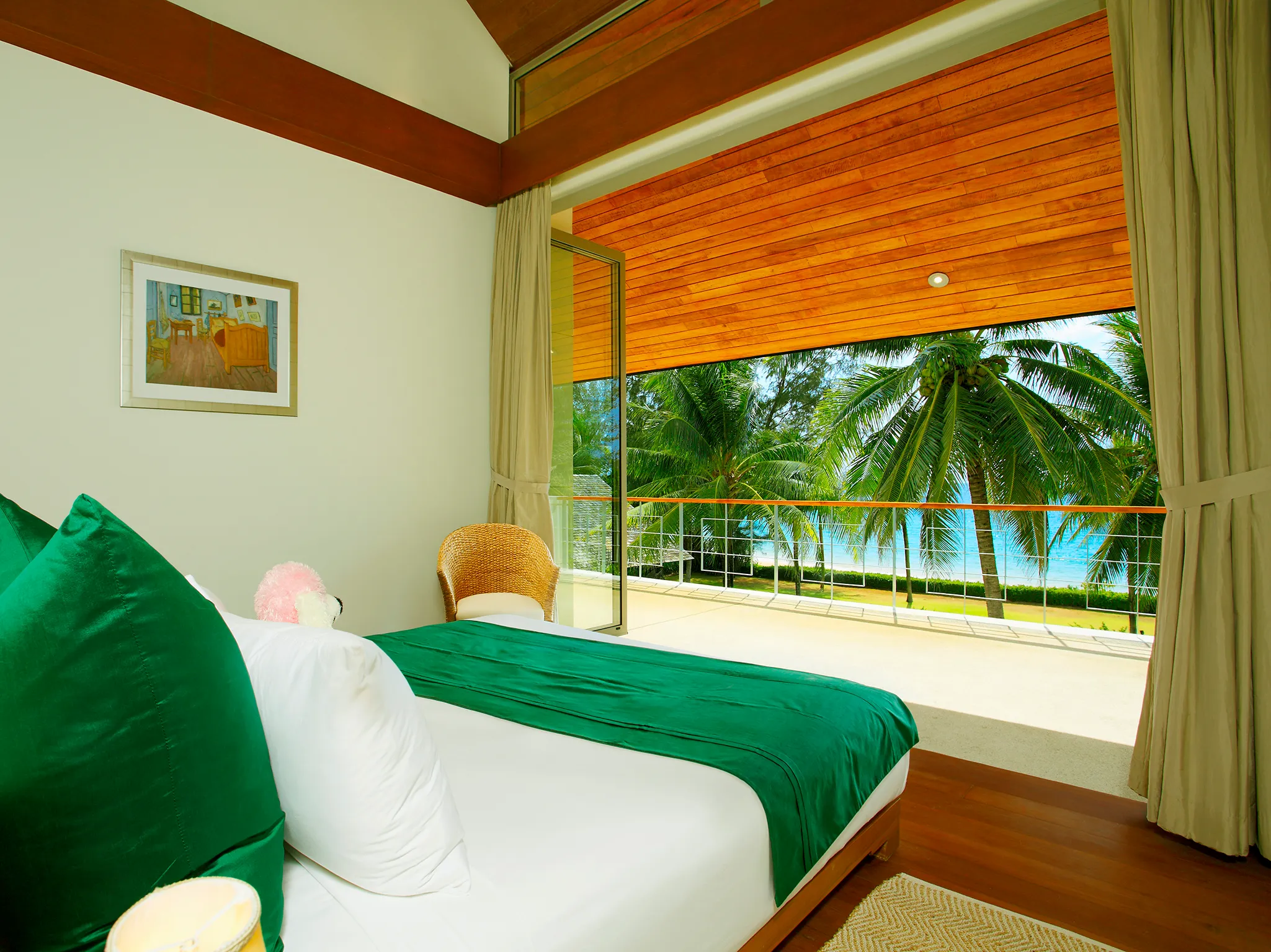 Baan Taley Rom - Stunning view bedroom