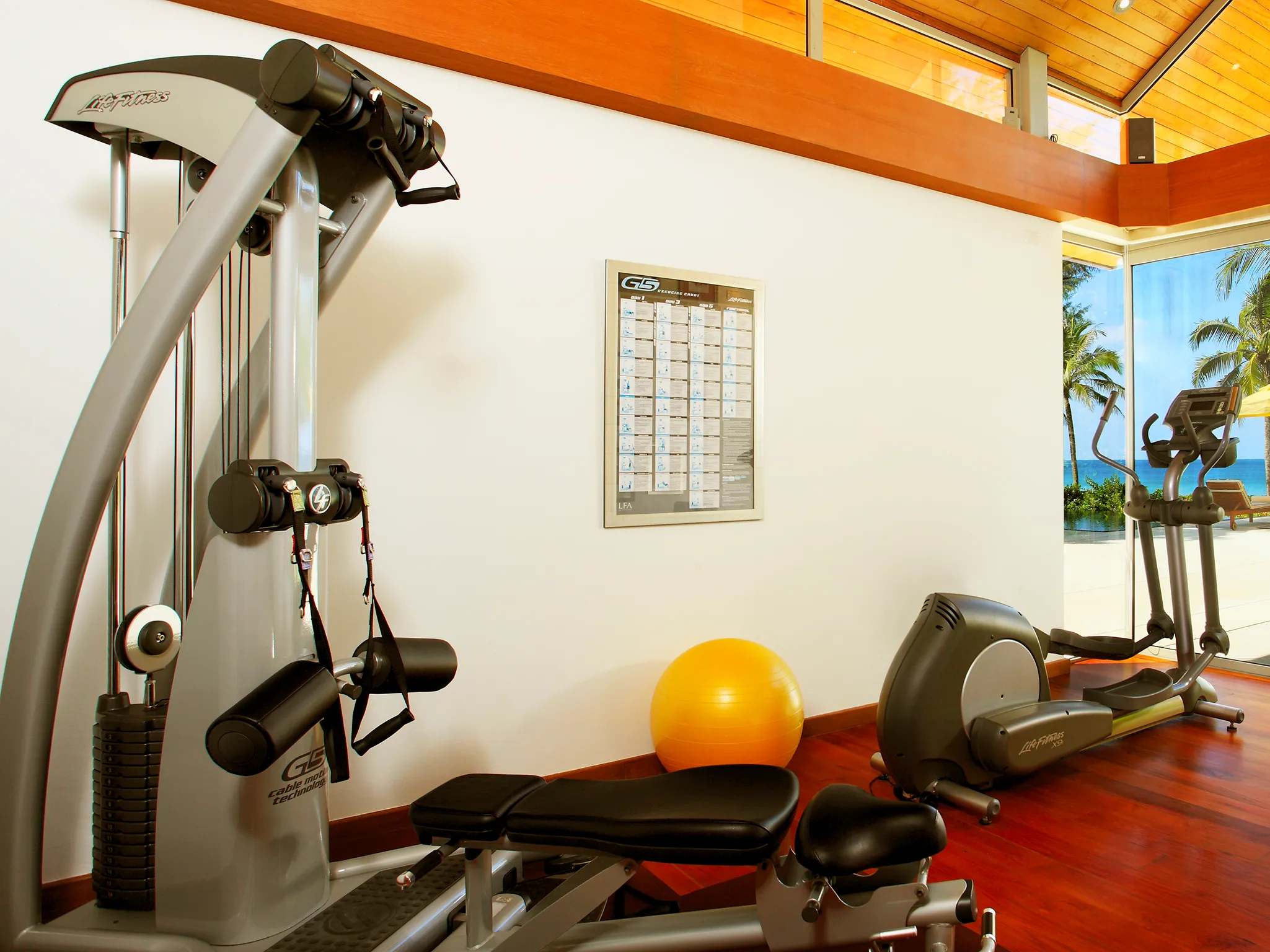 Baan Taley Rom - Gym area