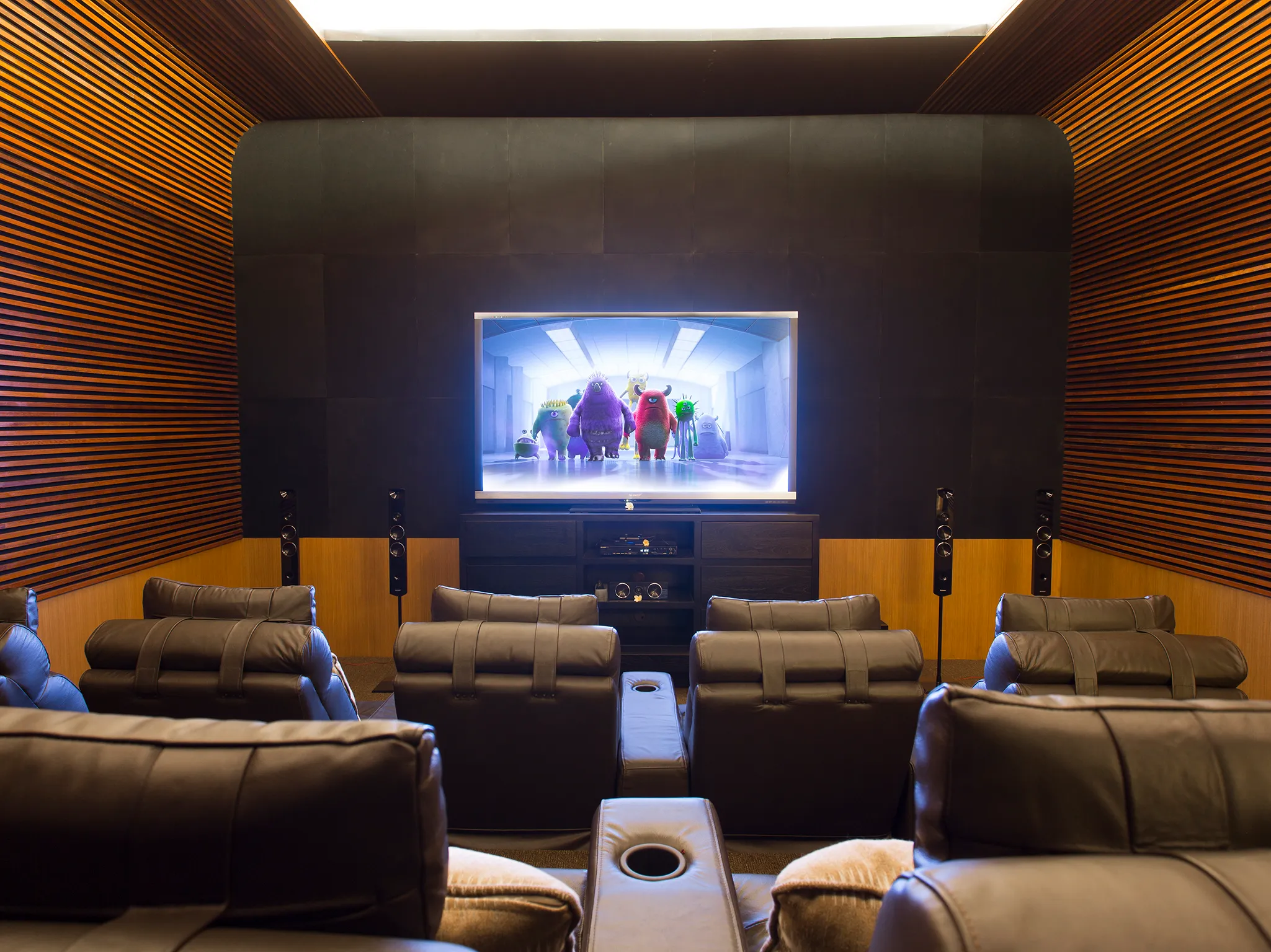 Villa Bayu Gita Beachfront - Cinema room