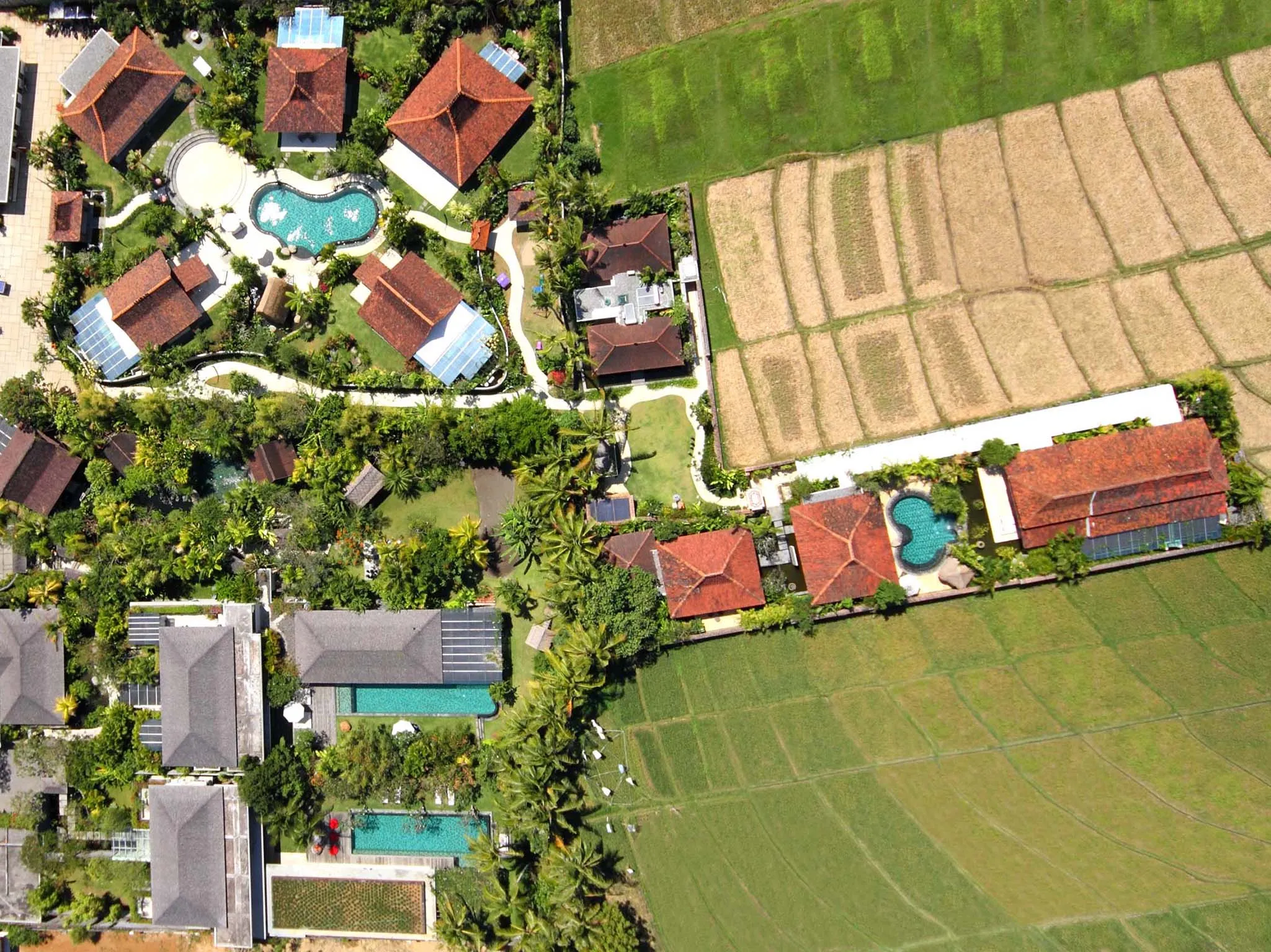 Dea Villas - Aerial picture