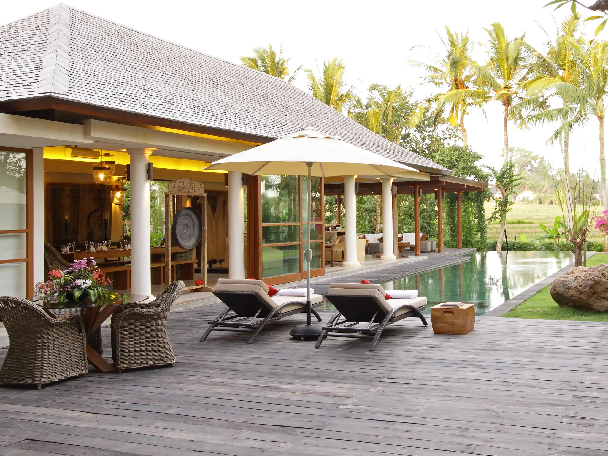 28. Villa Sarasvati - Pool deck