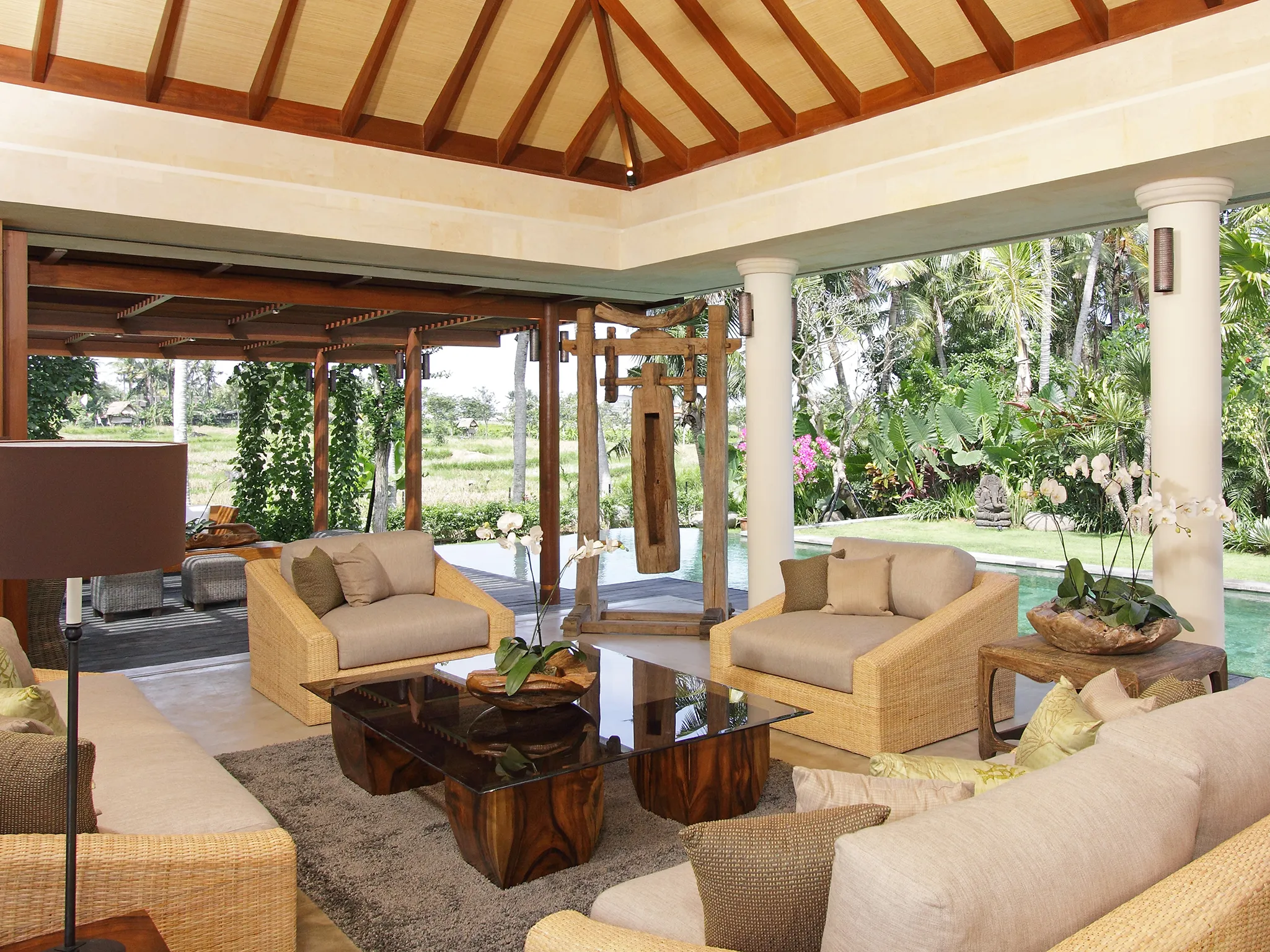 3. Villa Sarasvati - Main living area