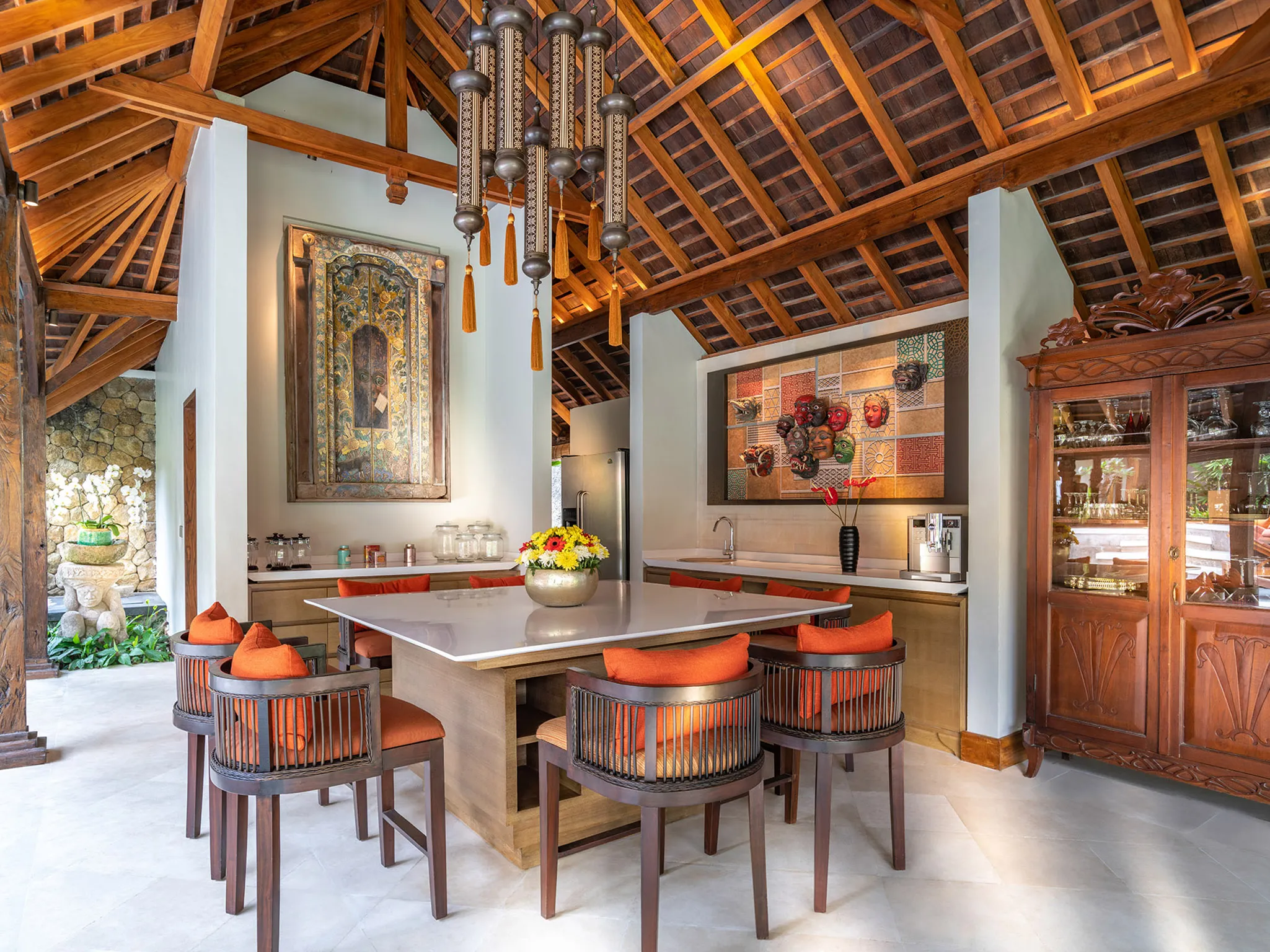 Des Indes I - Dining area layout