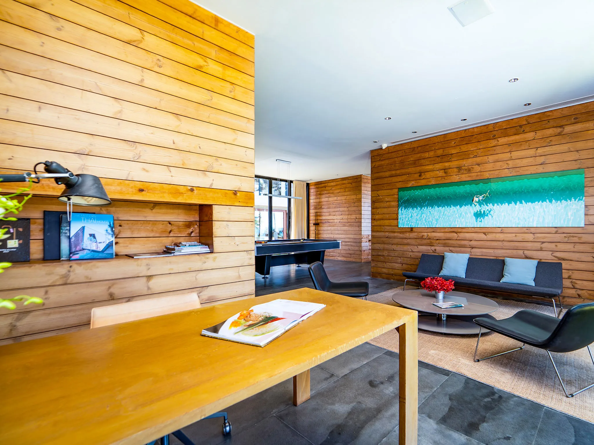 Grand Villa Noi - Design inspired by nature (living room)