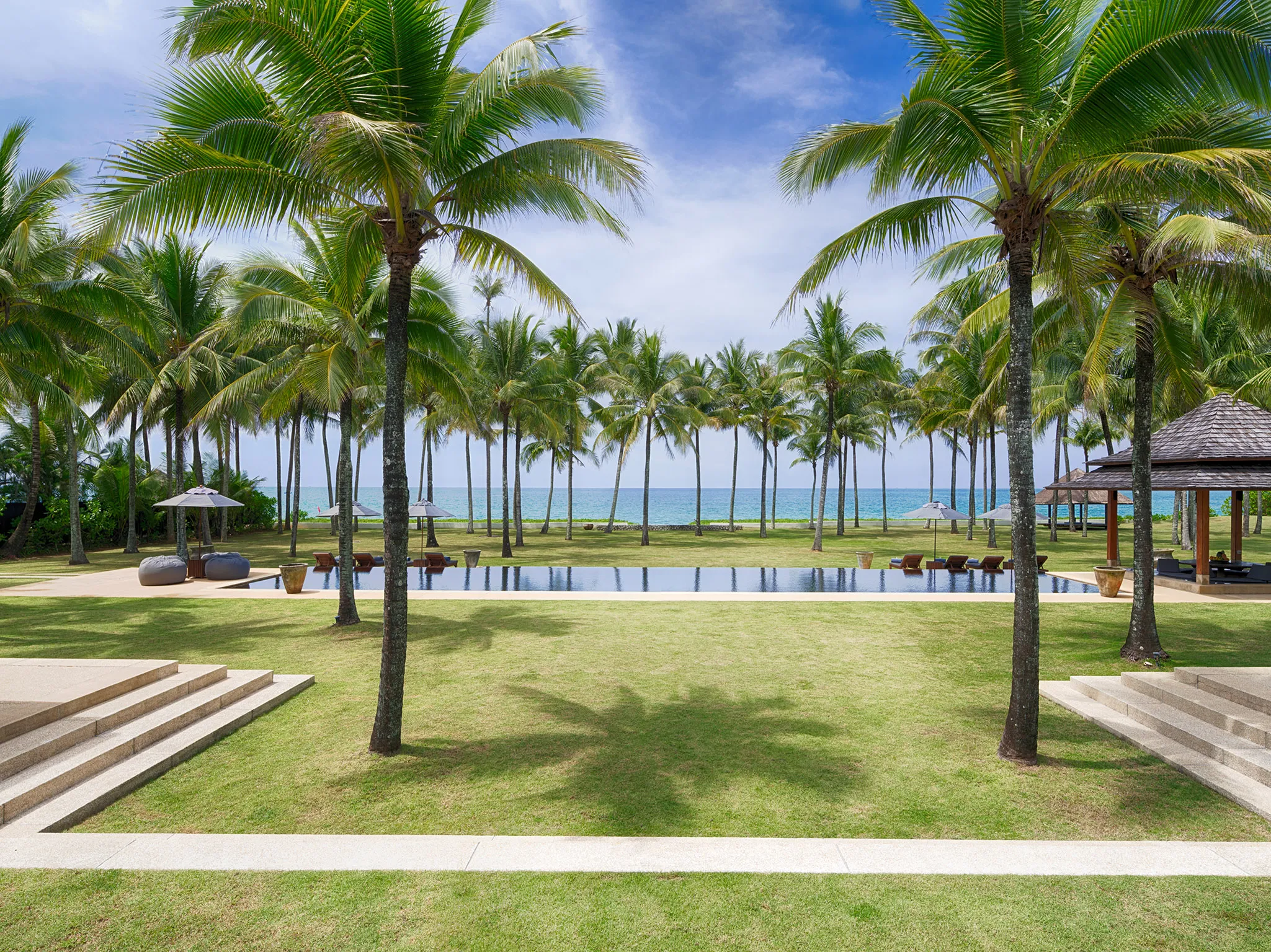 Jivana Beach Villas - Villa Ananda - Spectacular view to the beach