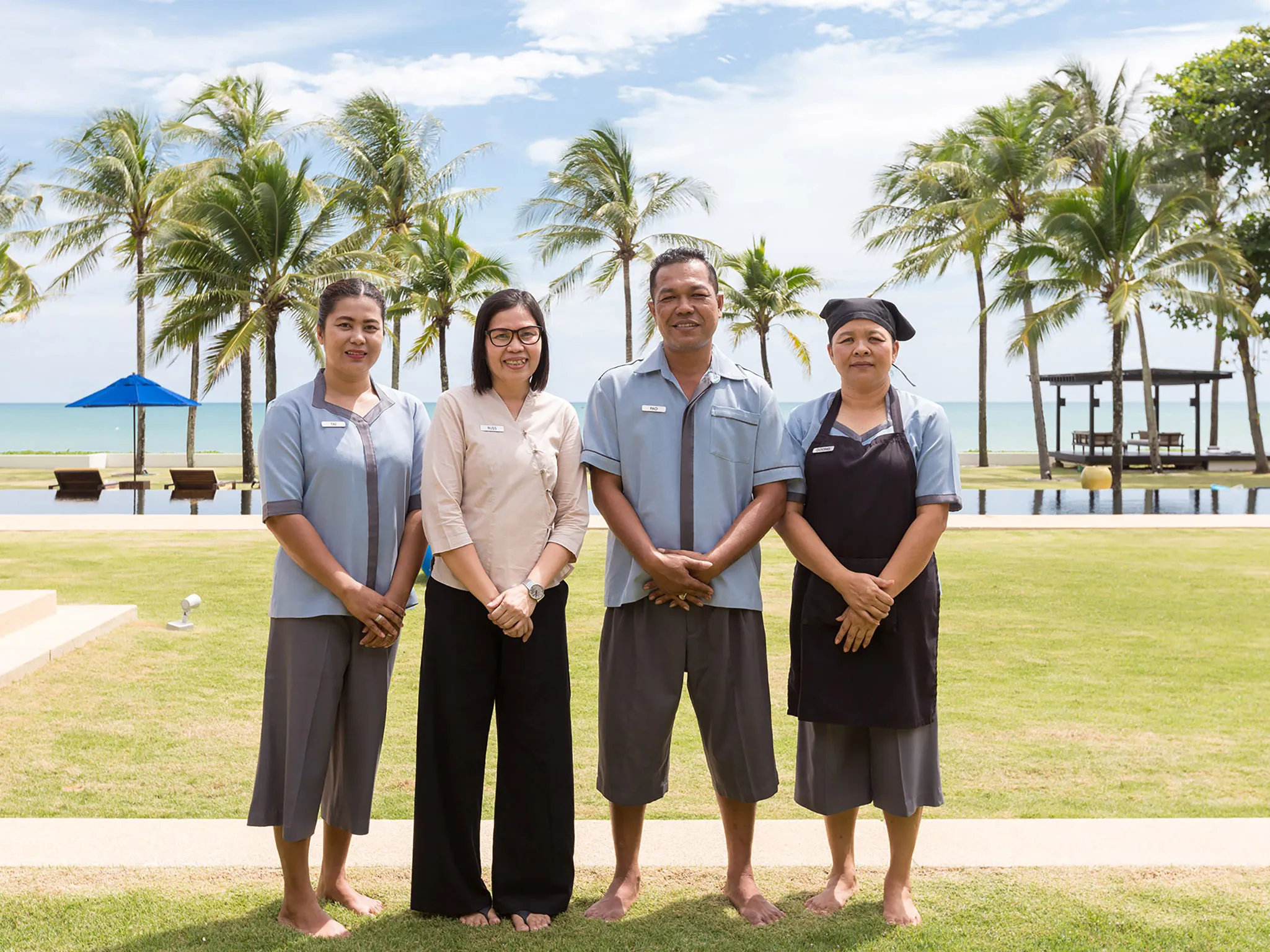 Villa Jia - Happy staff