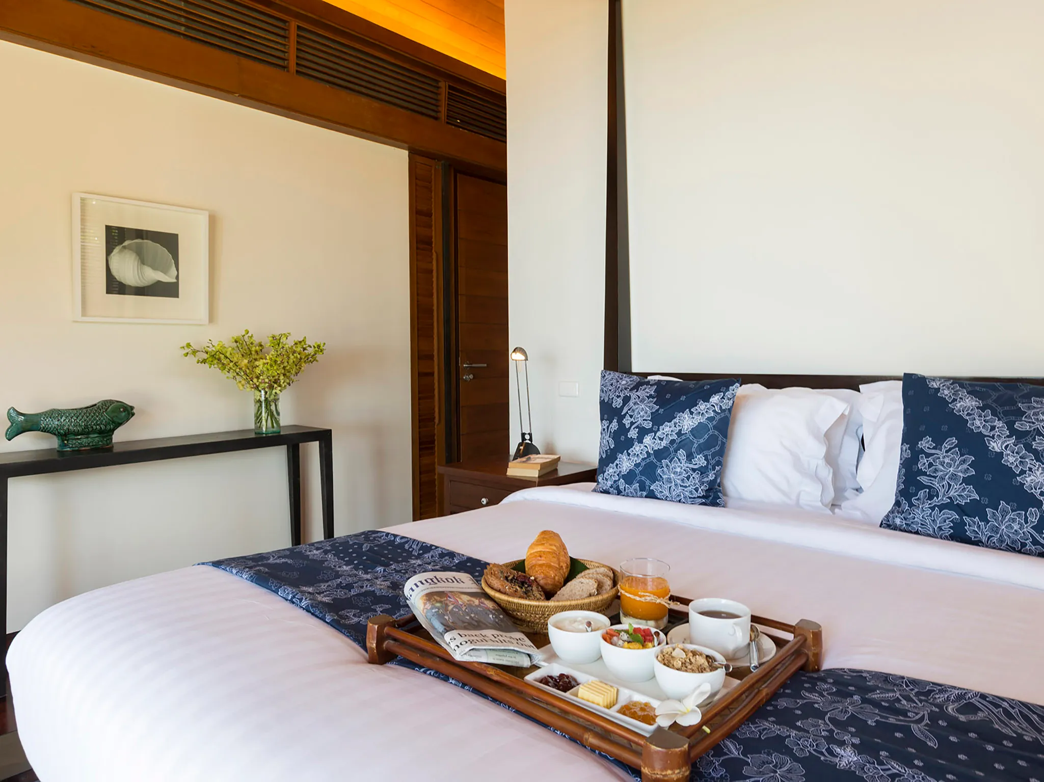 Villa Shanti - Breakfast in bed