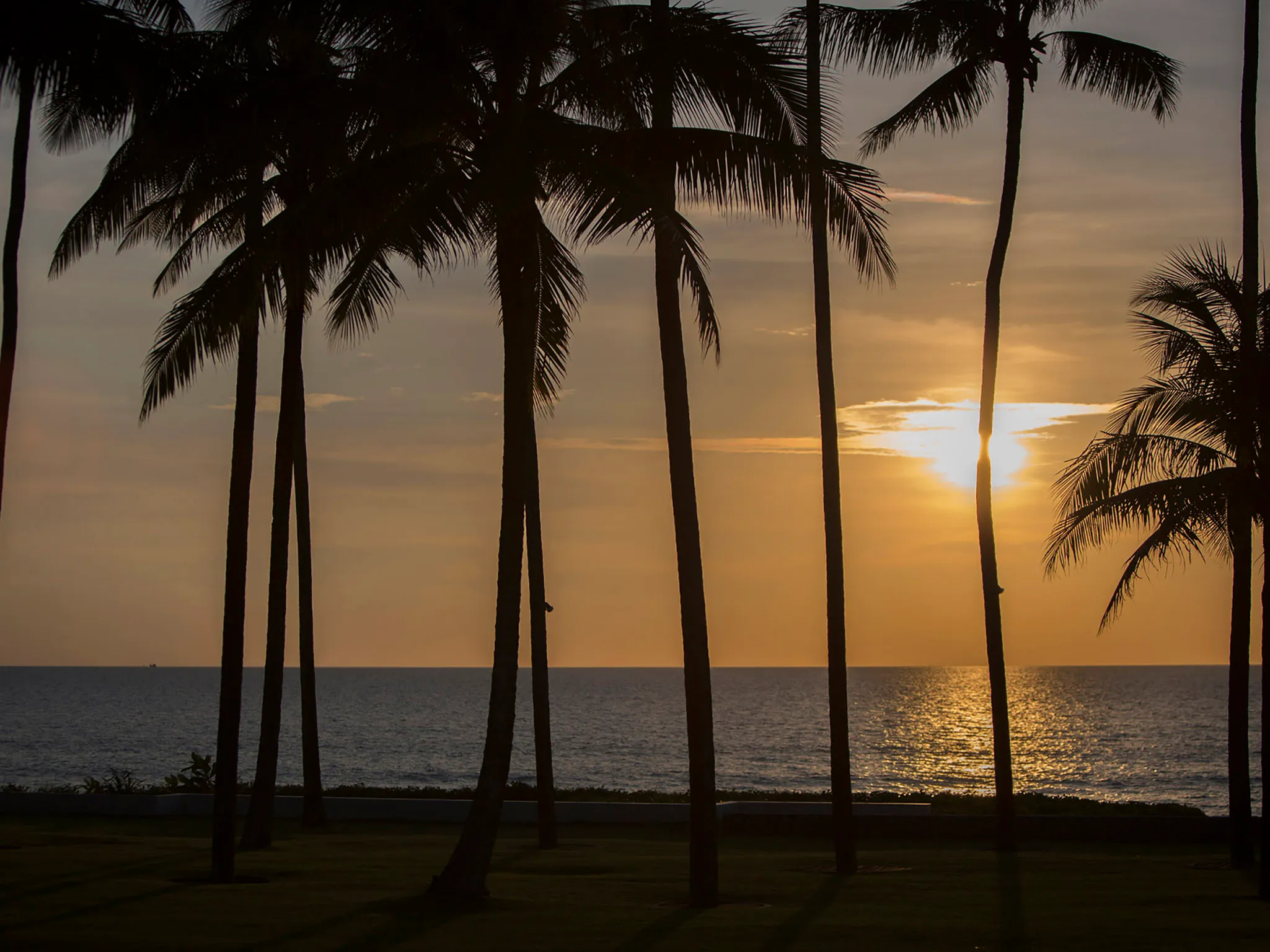 Villa Shanti - Outstanding sunset