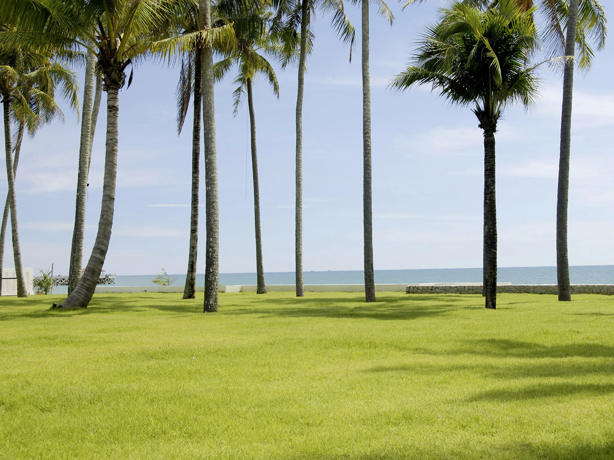 Villa Shanti - Beachfront view