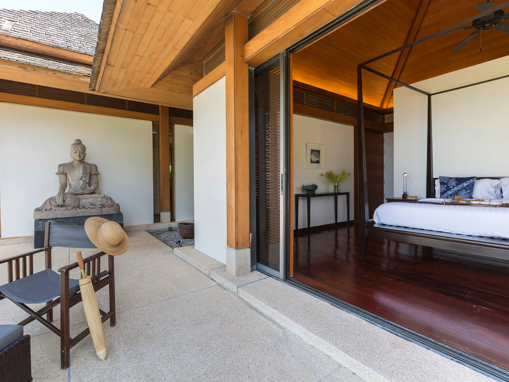 Villa Shanti - Bedroom facade
