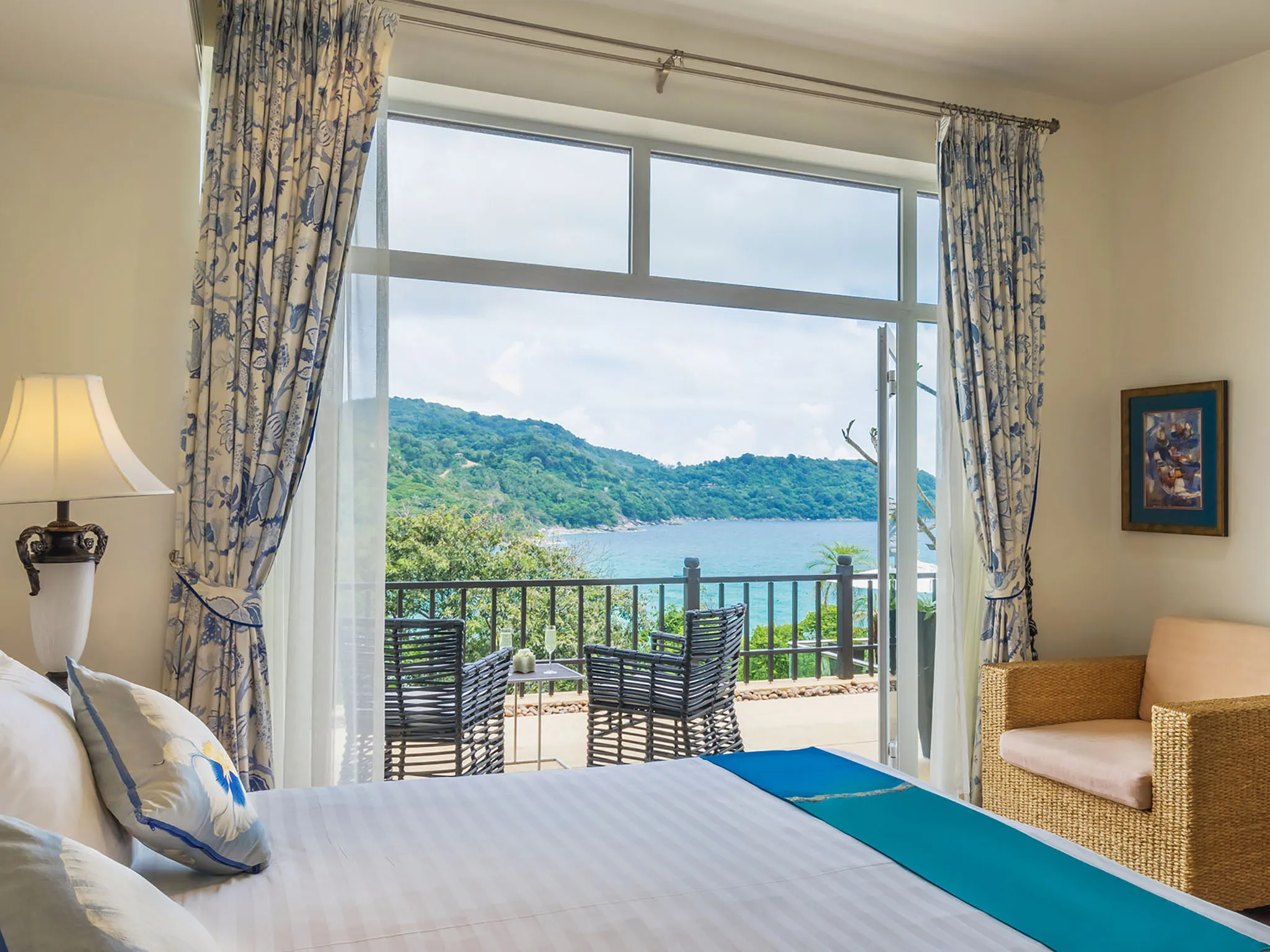 Villa Amanzi - Guest bedroom three outlook