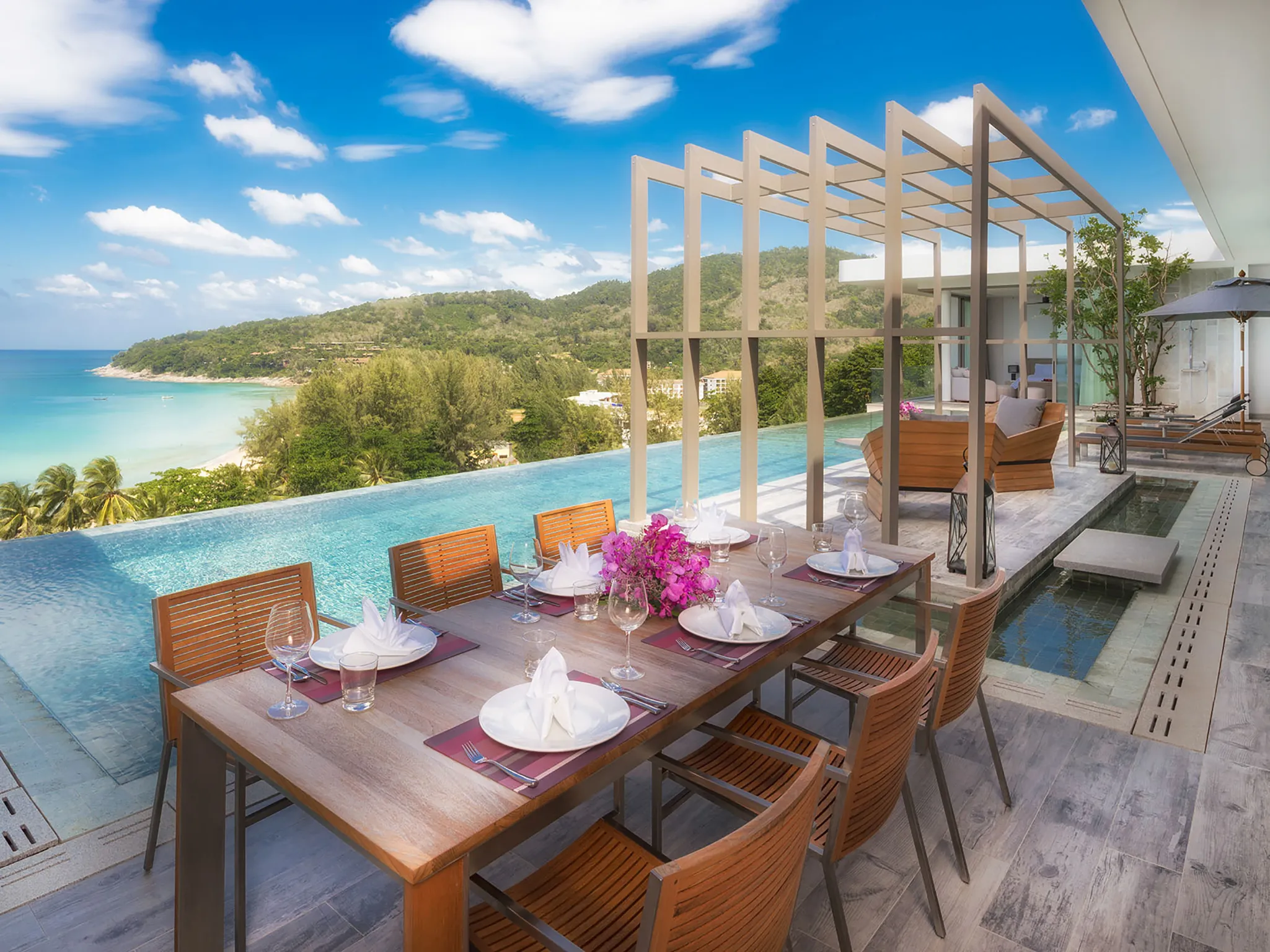 Malaiwana Penthouse - Outdoor entertaining
