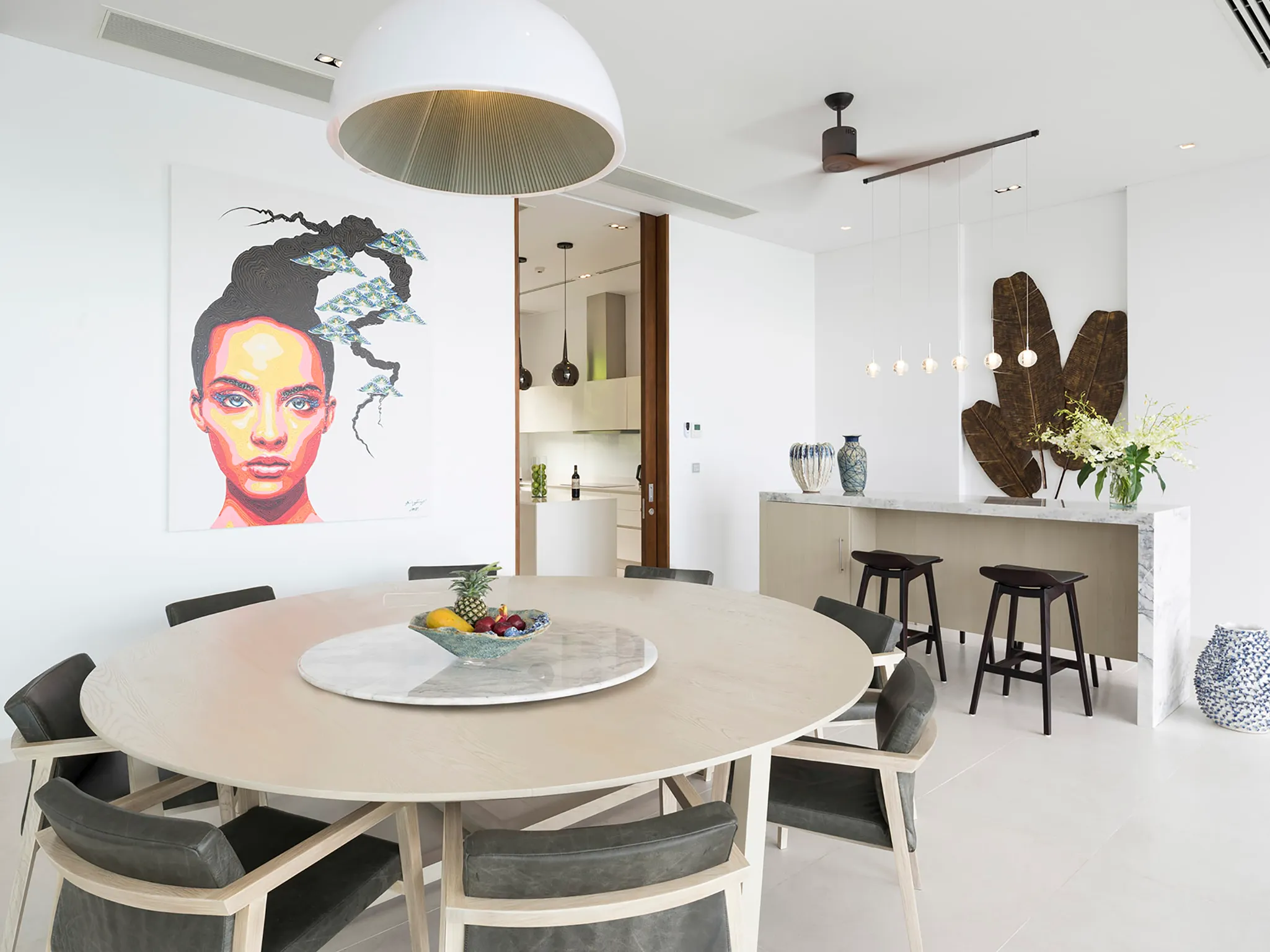 Malaiwana Penthouse - Dining area