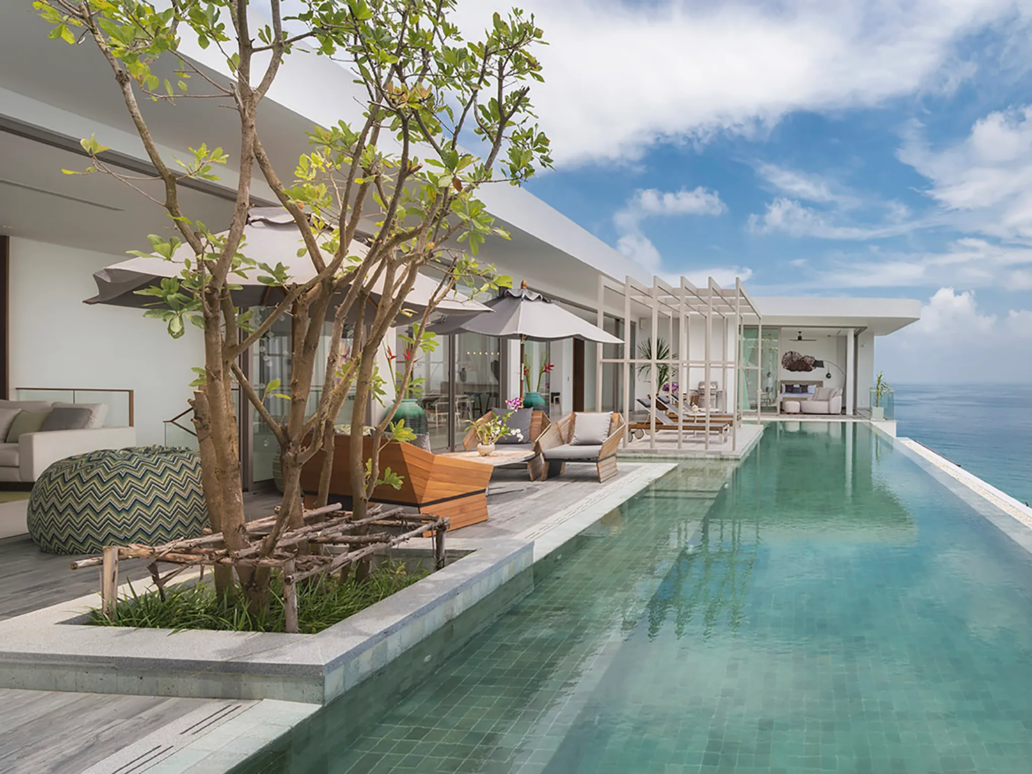 Malaiwana Penthouse - Pool area