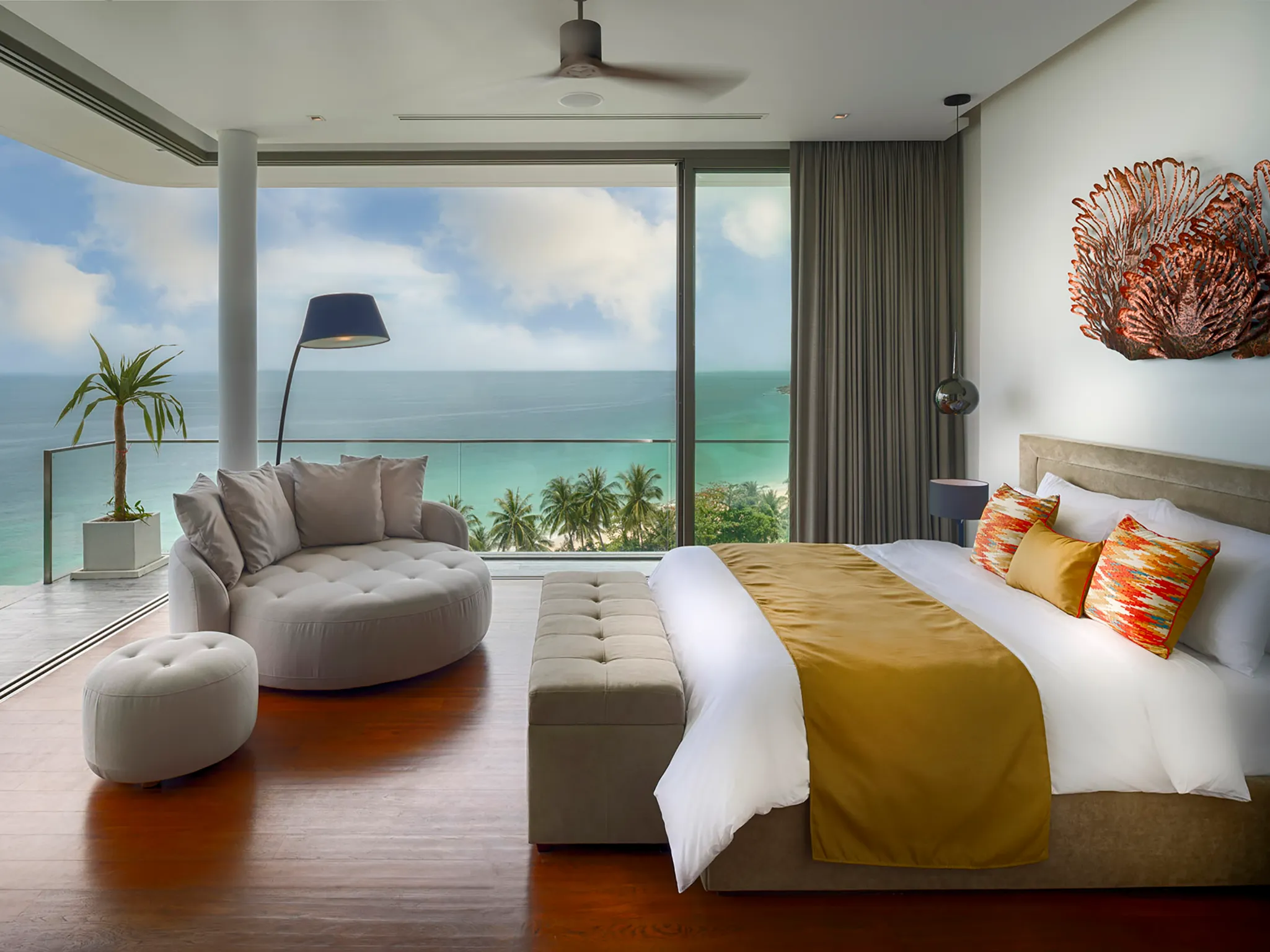 Malaiwana Penthouse - Stunning bedroom outlook
