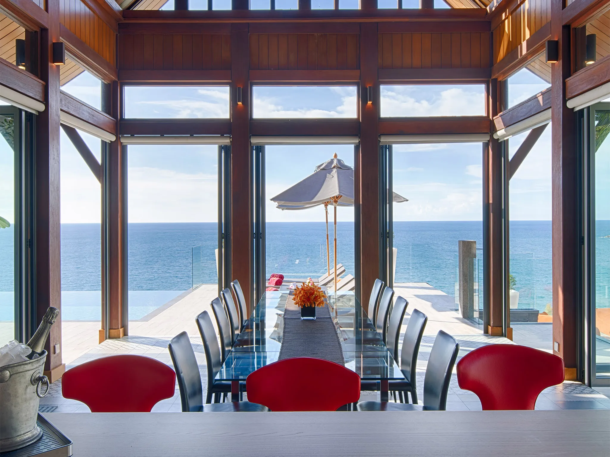 Malaiwana Villa M - Dining area outlook
