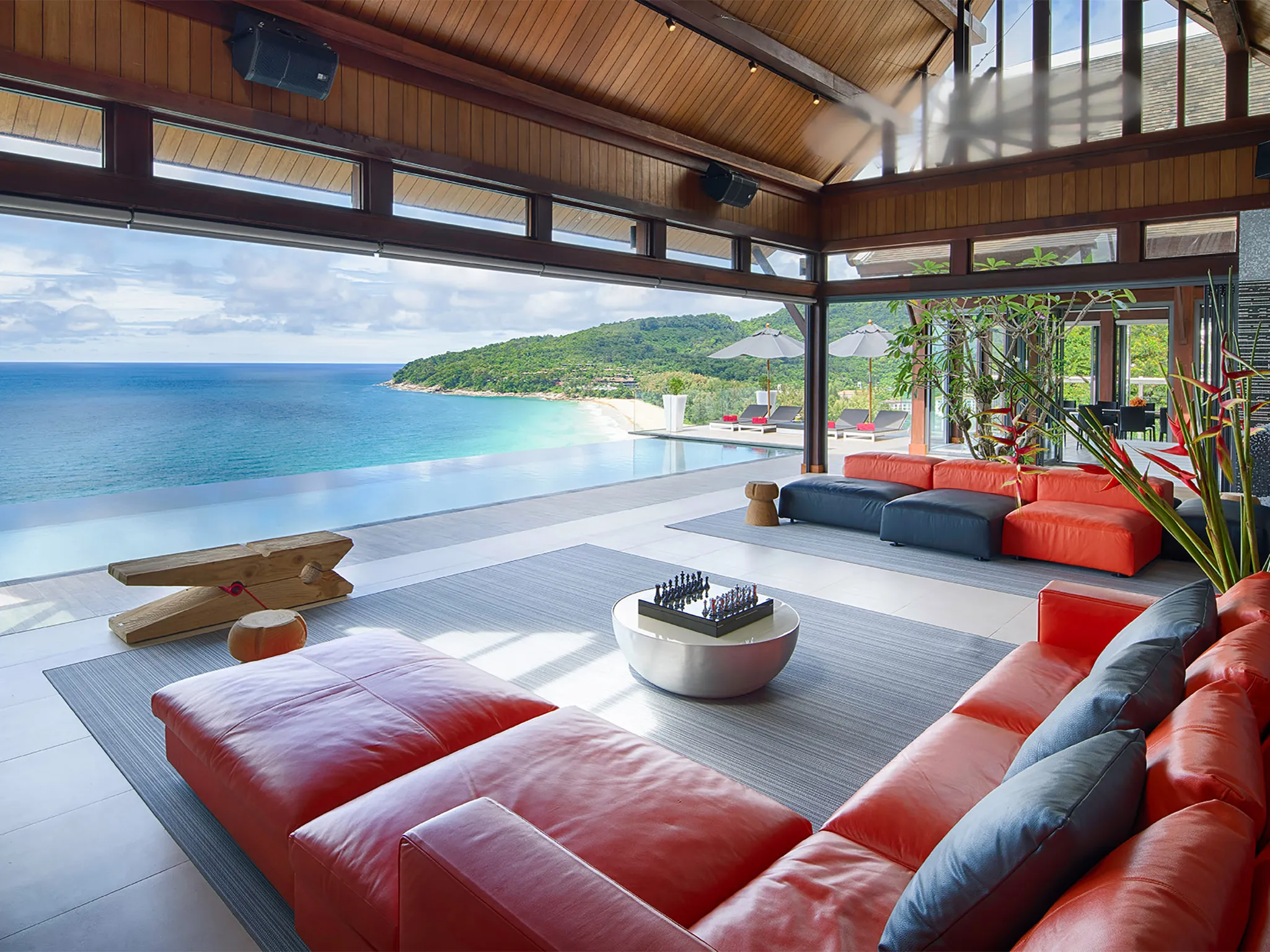 Malaiwana Villa M - Living area outlook