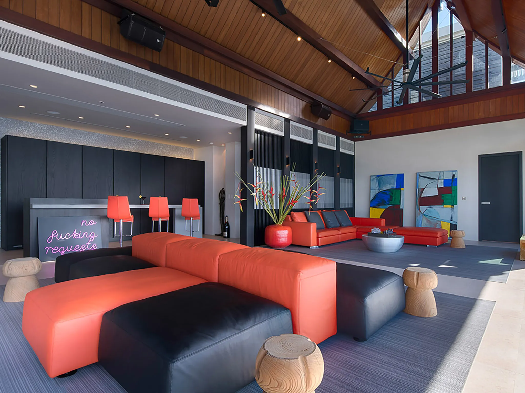 Malaiwana Villa M - Stylish living area