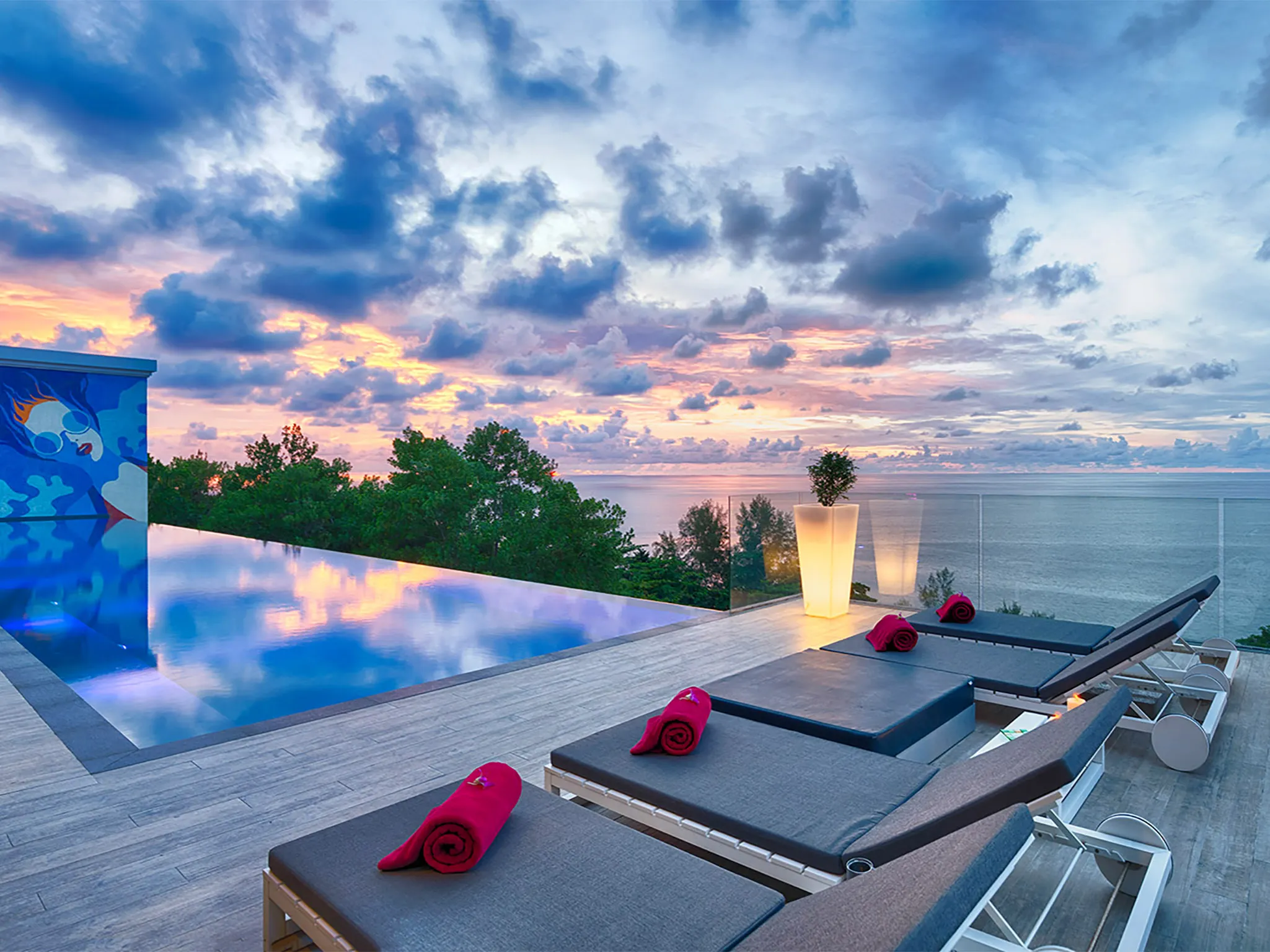 Malaiwana Villa M - Pool deck