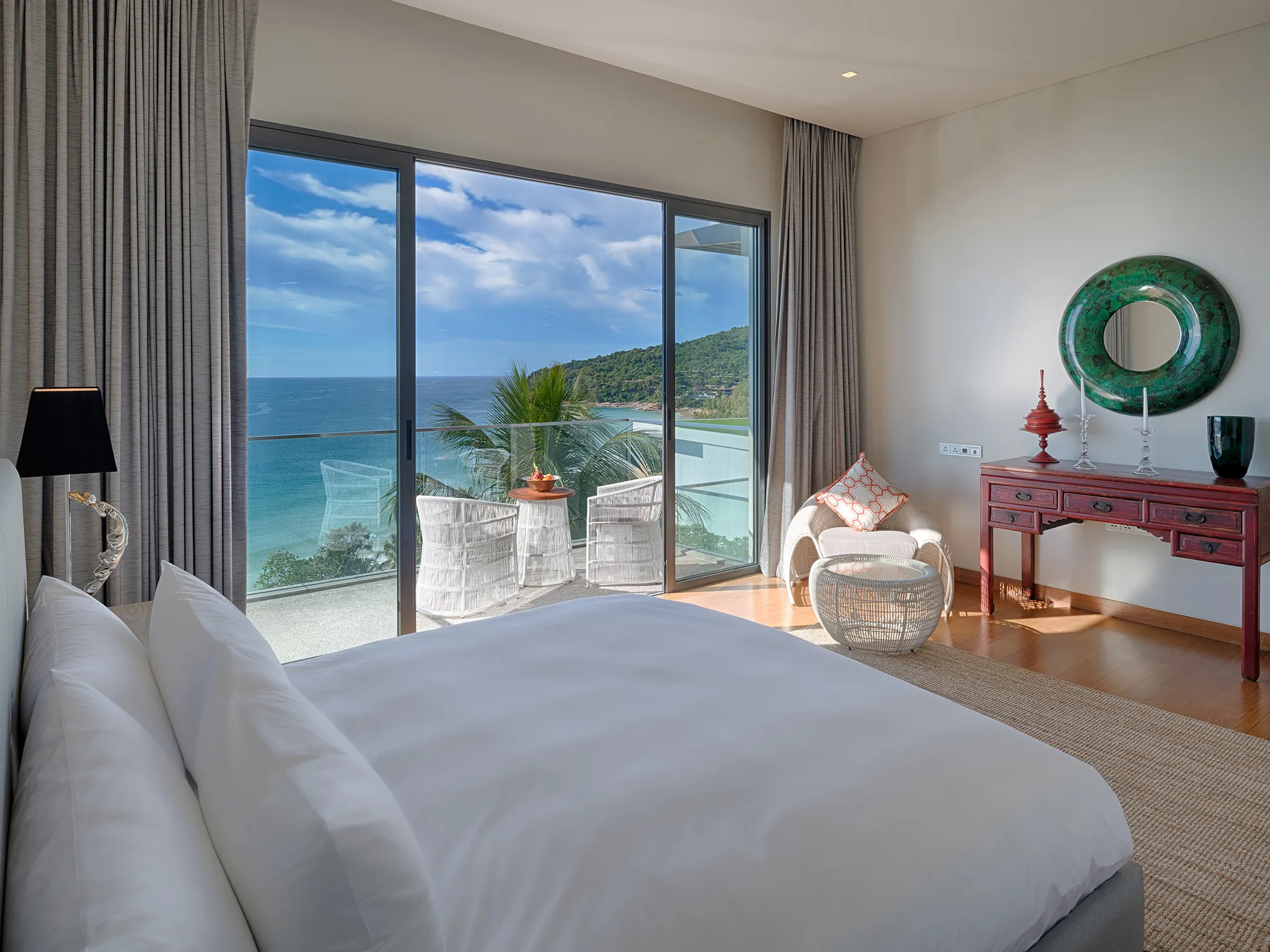Malaiwana Villa R - Bedroom outlook