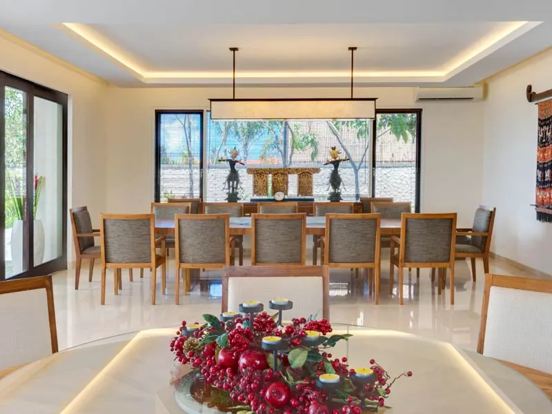 Pandawa Cliff Estate - The Pala - Dining spaces