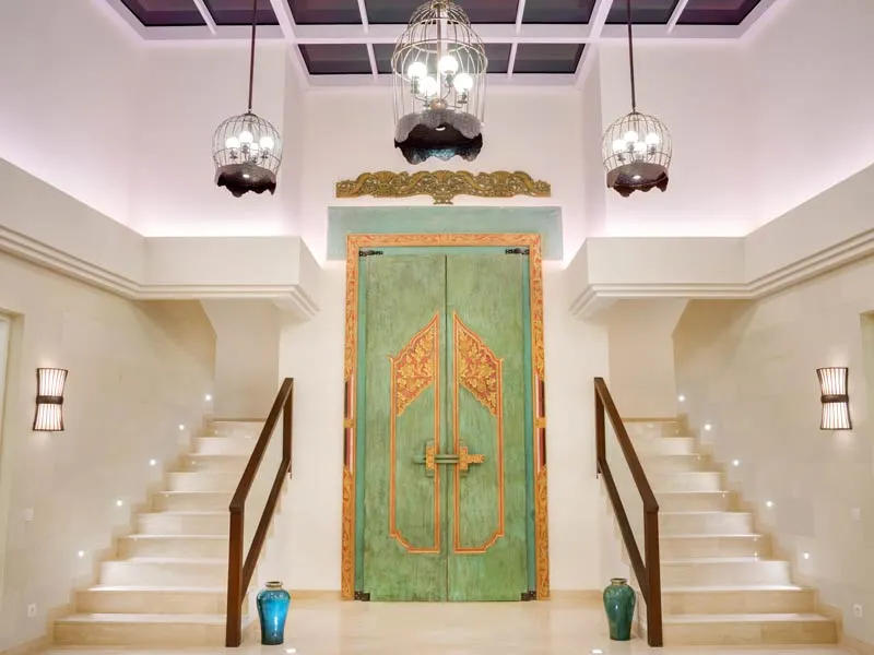Pandawa Cliff Estate - The Pala - Entrance from inside