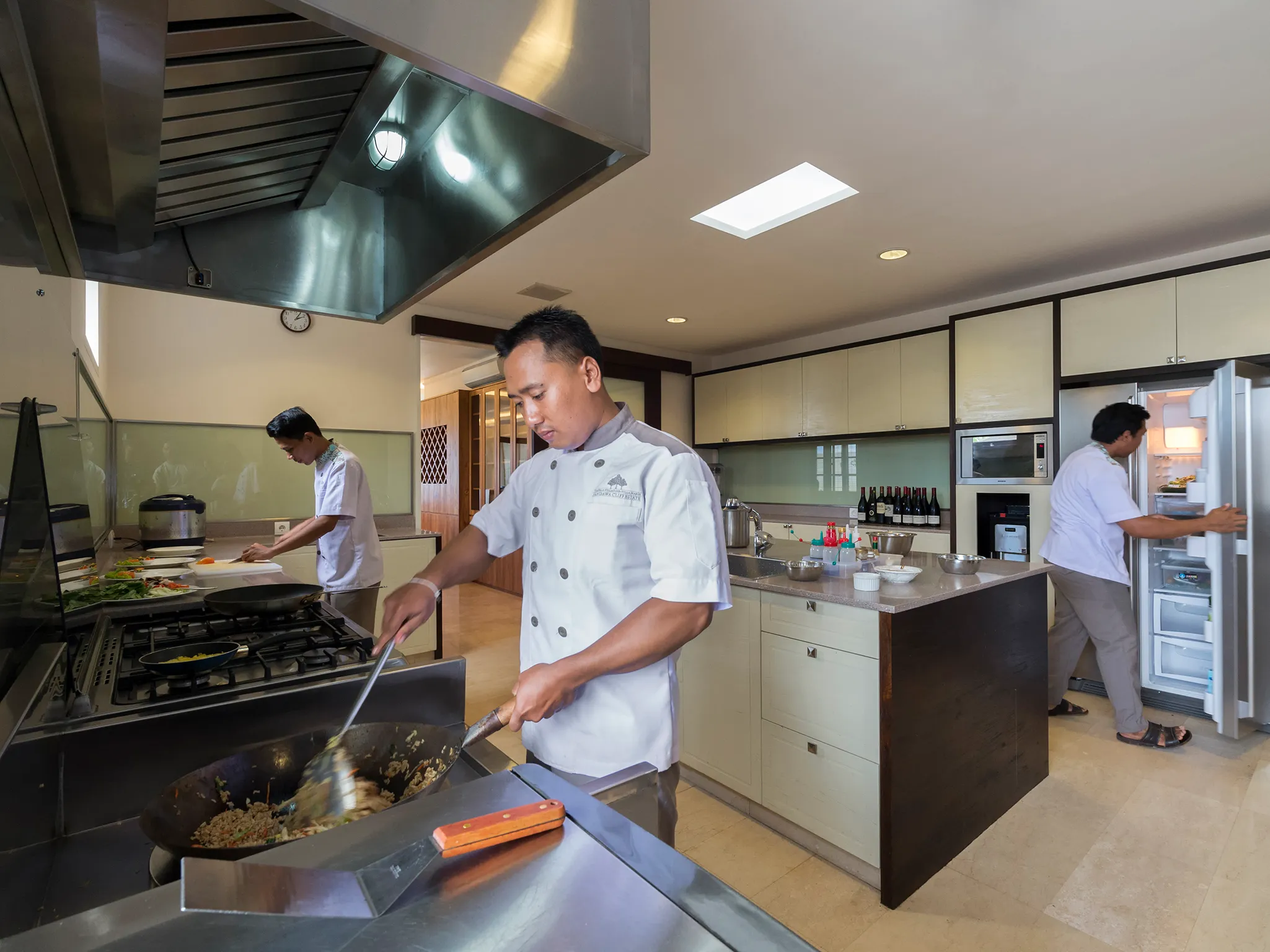 Pandawa Cliff Estate - The Pala - Full compliment of culinary staff