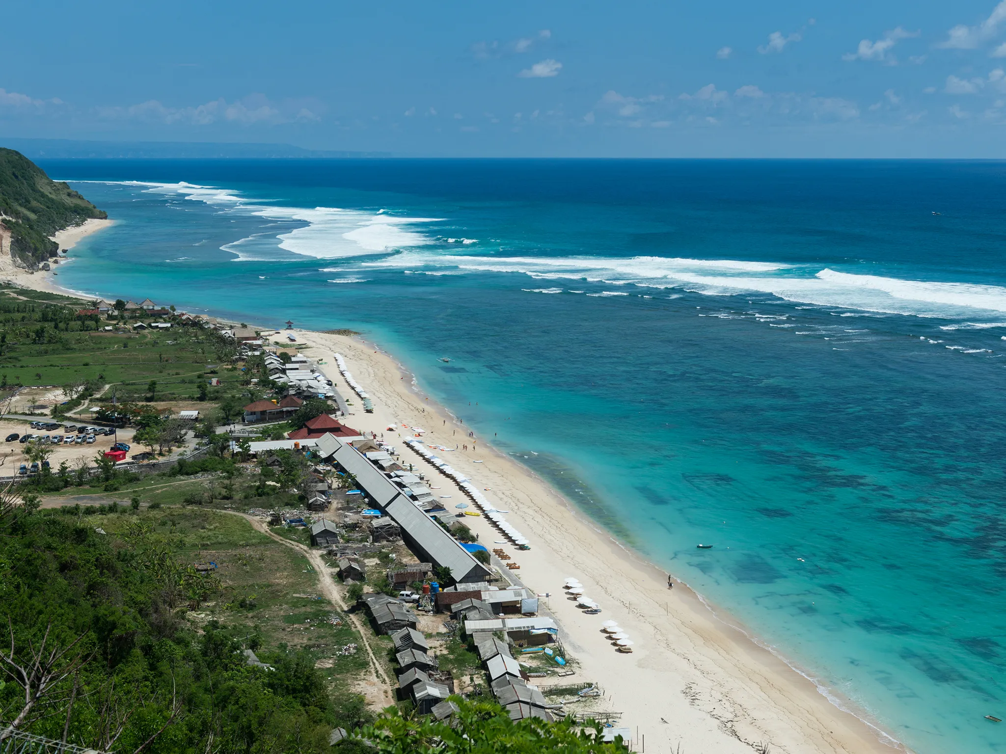 Pandawa Cliff Estate - View to the horizon