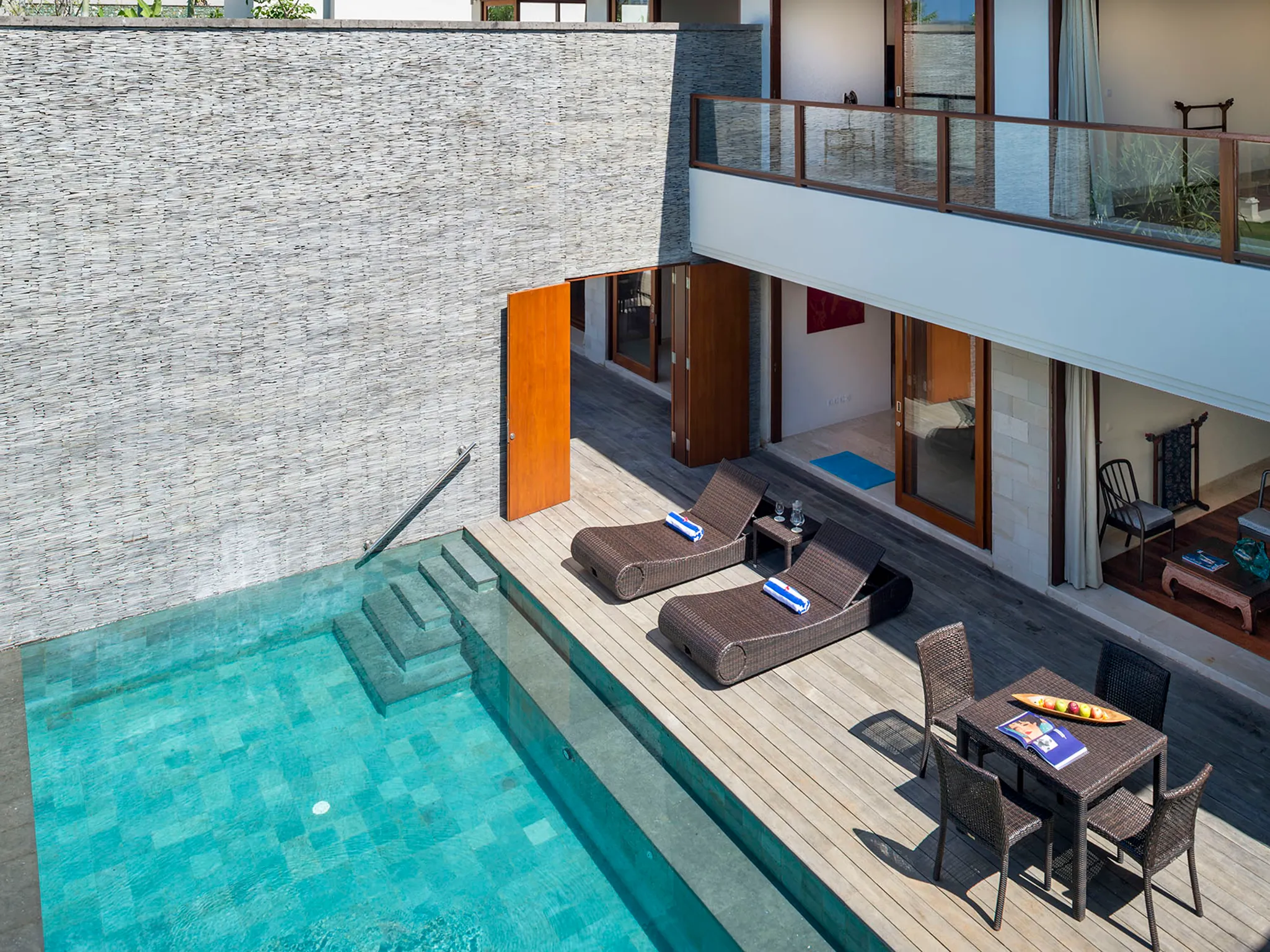 Pandawa Cliff Estate - Villa Markisa - Poolside