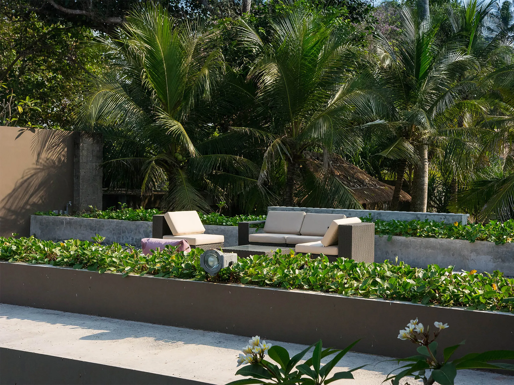 Seseh Beach Villa I - Rooftop seating