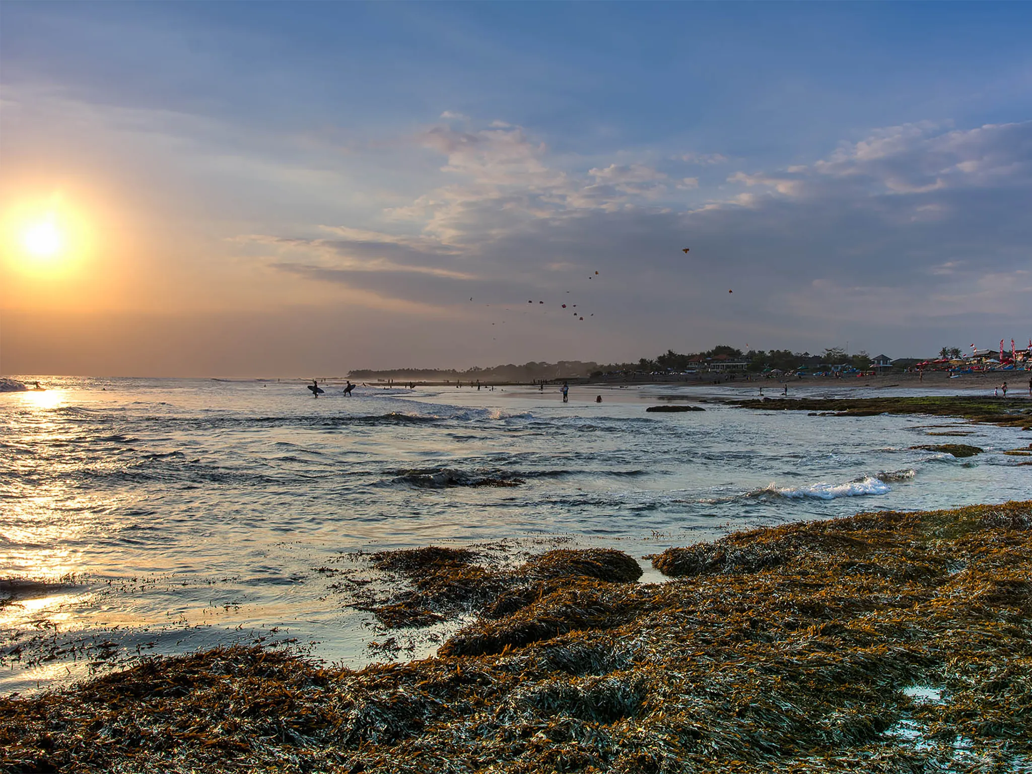 Seseh Beach Villas - Stunning beach sunsets