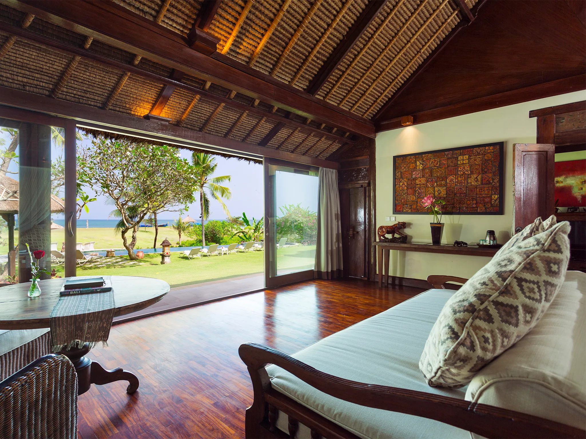 Villa Sungai Tinggi - Master bedroom living space
