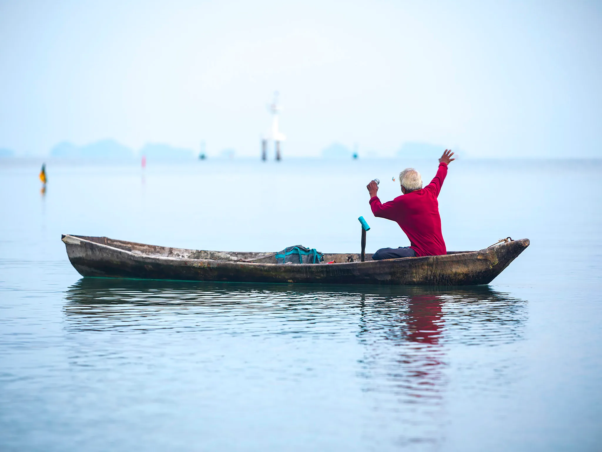 Tawantok Beach Villas - Villa 1 - Wooden fisherman boat