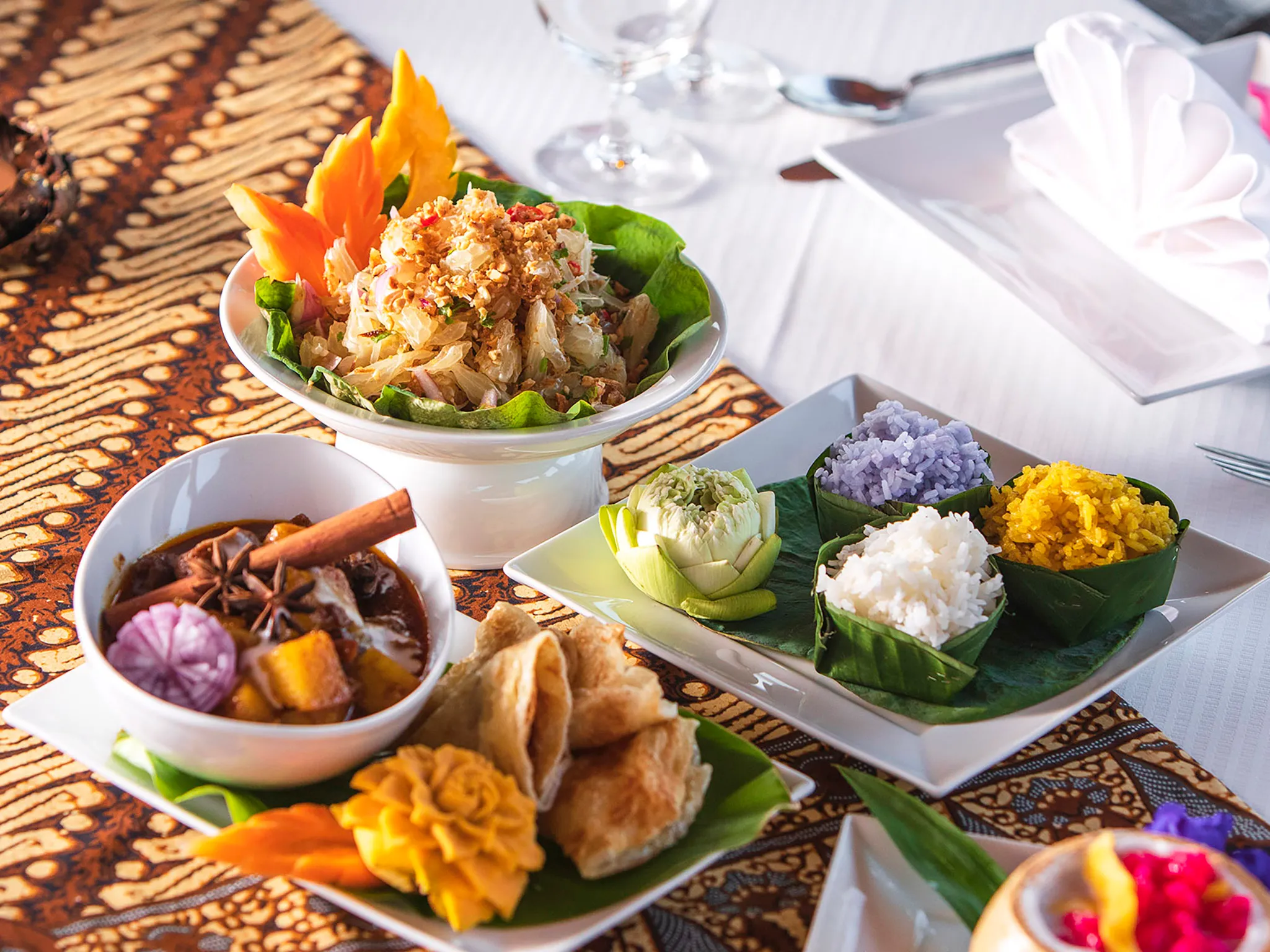 Tawantok Beach Villas - Villa 1 - Sensational food setup