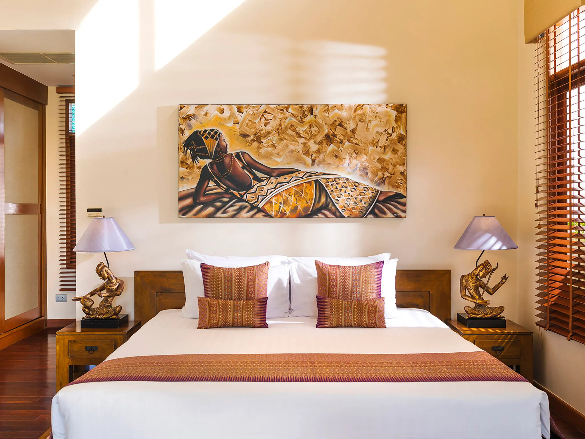 Tawantok Beach Villas - Villa 1 - Bedroom layout