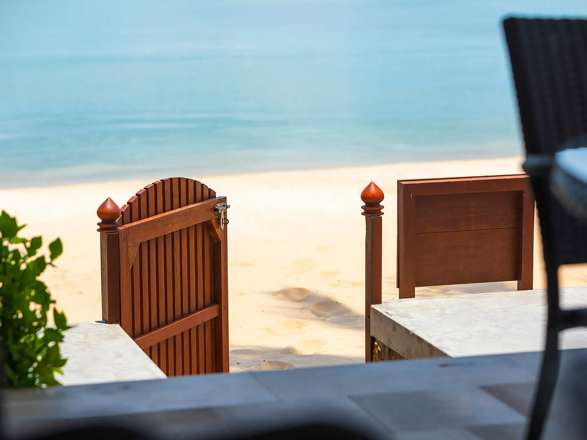 Tawantok Beach Villas - Villa 1 - Gate to the beach