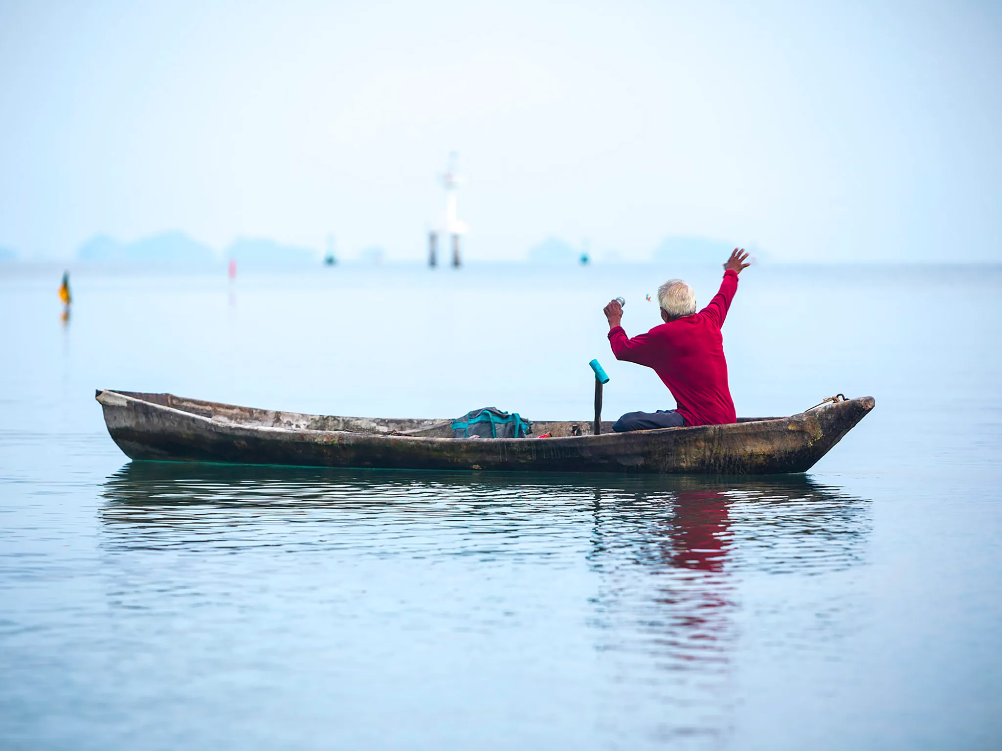 Tawantok Beach Villas - Villa 2 - Wooden fisherman boat