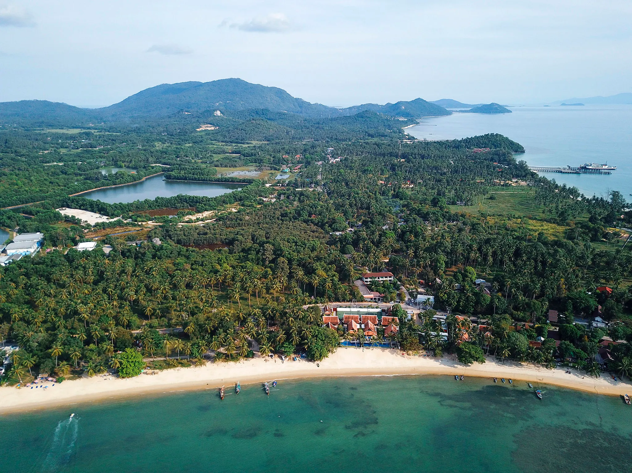 Tawantok Beach Villas - Villa 2 - Aerial landscape