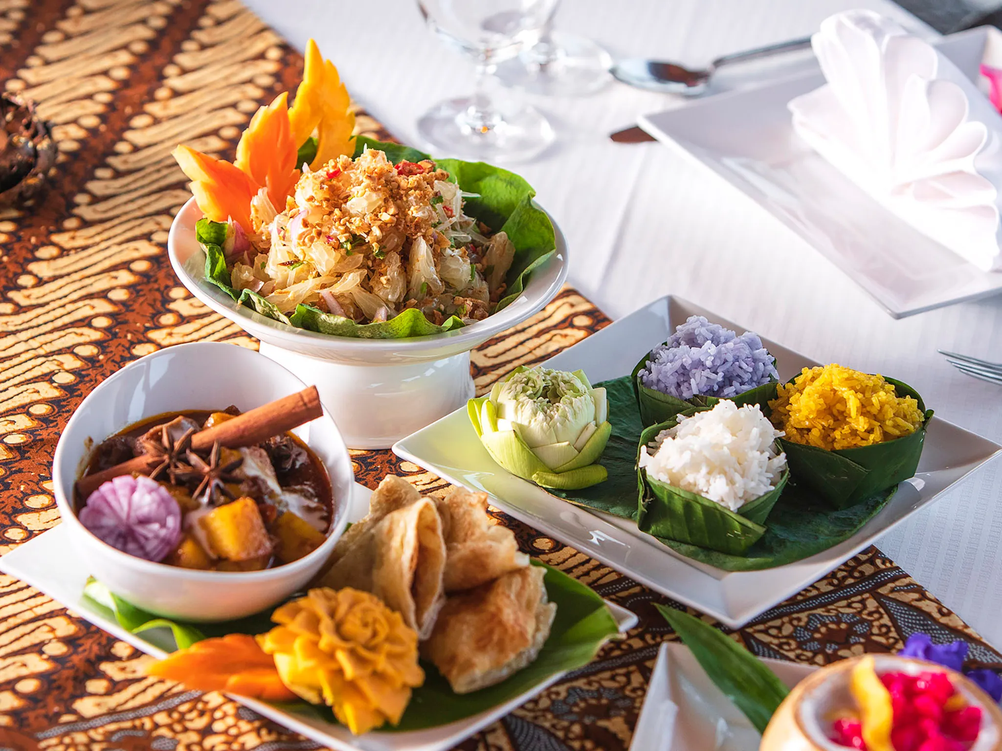 Tawantok Beach Villas - Villa 2 - Sensational food setup