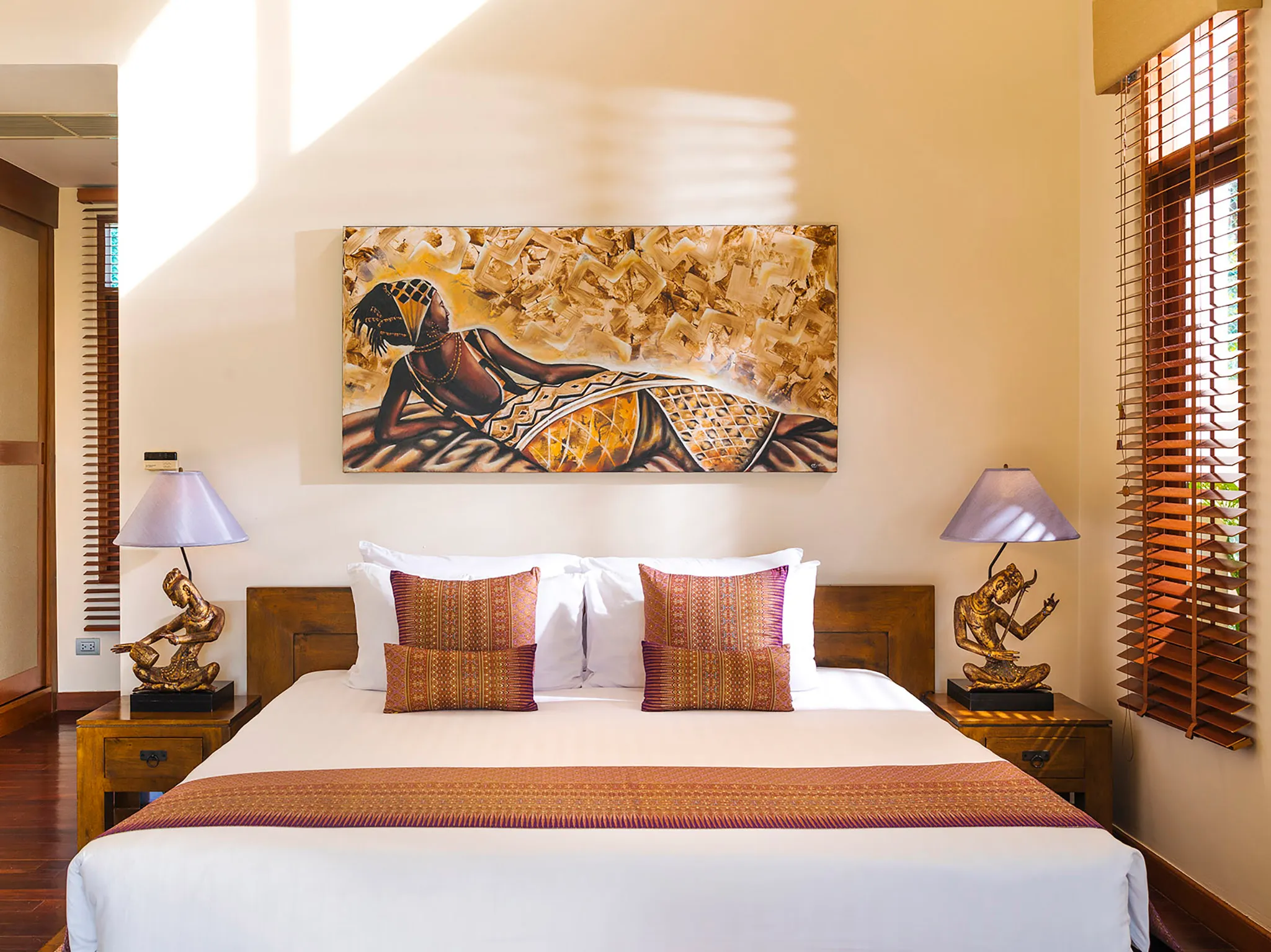 Tawantok Beach Villas - Villa 2 - Bedroom layout