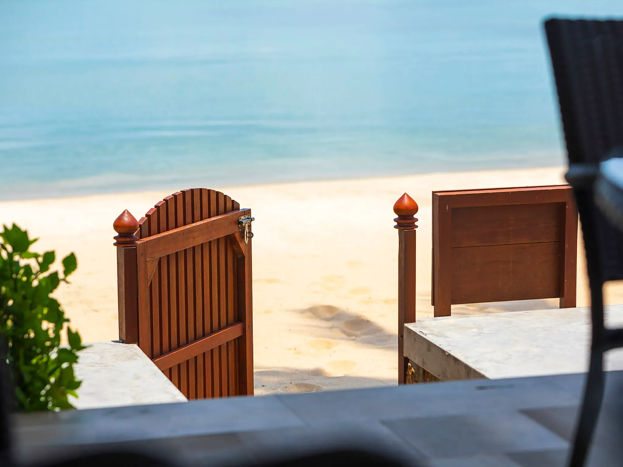 Tawantok Beach Villas -Villa 2 - Gate to the beach
