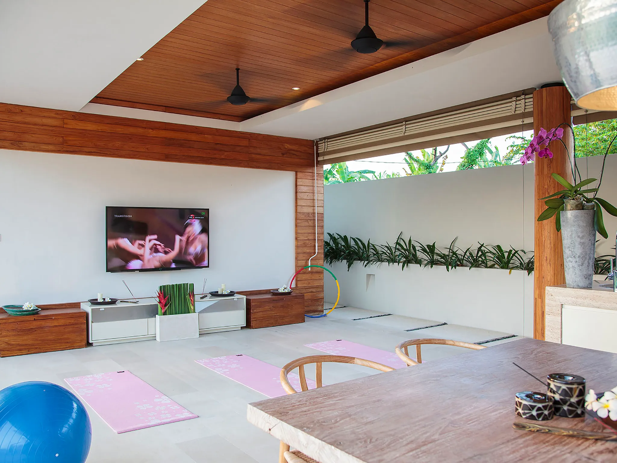 The Iman Villa - Exercise area