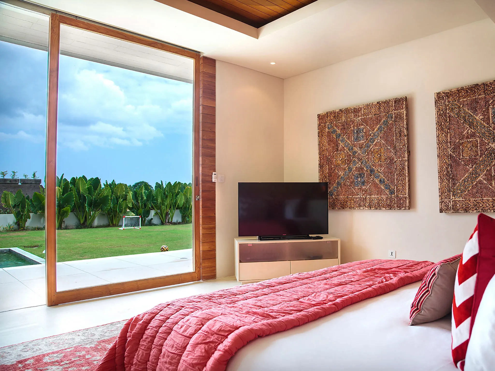 The Iman Villa - Guest bedroom one view
