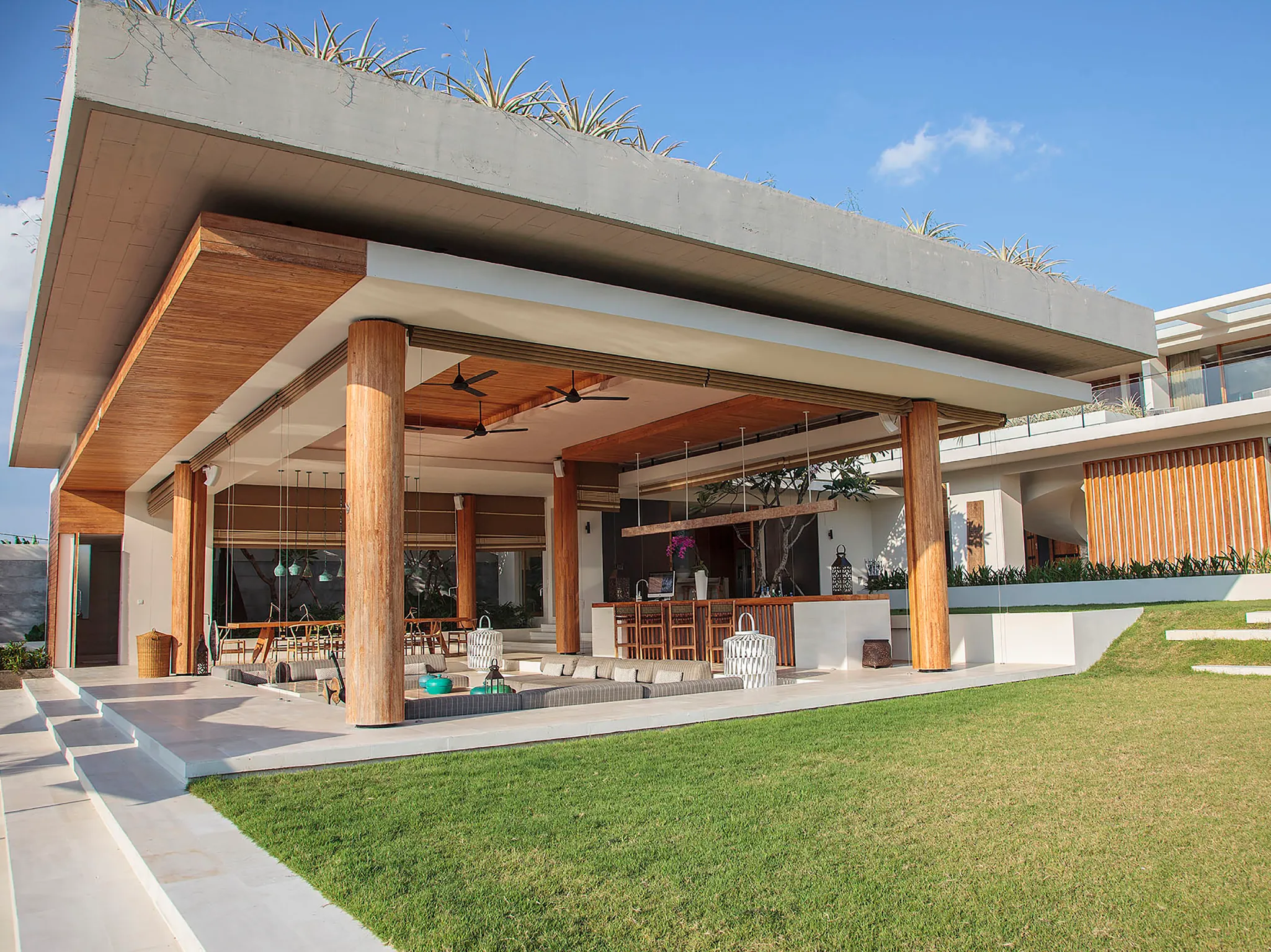 The Iman Villa - Main living pavilion