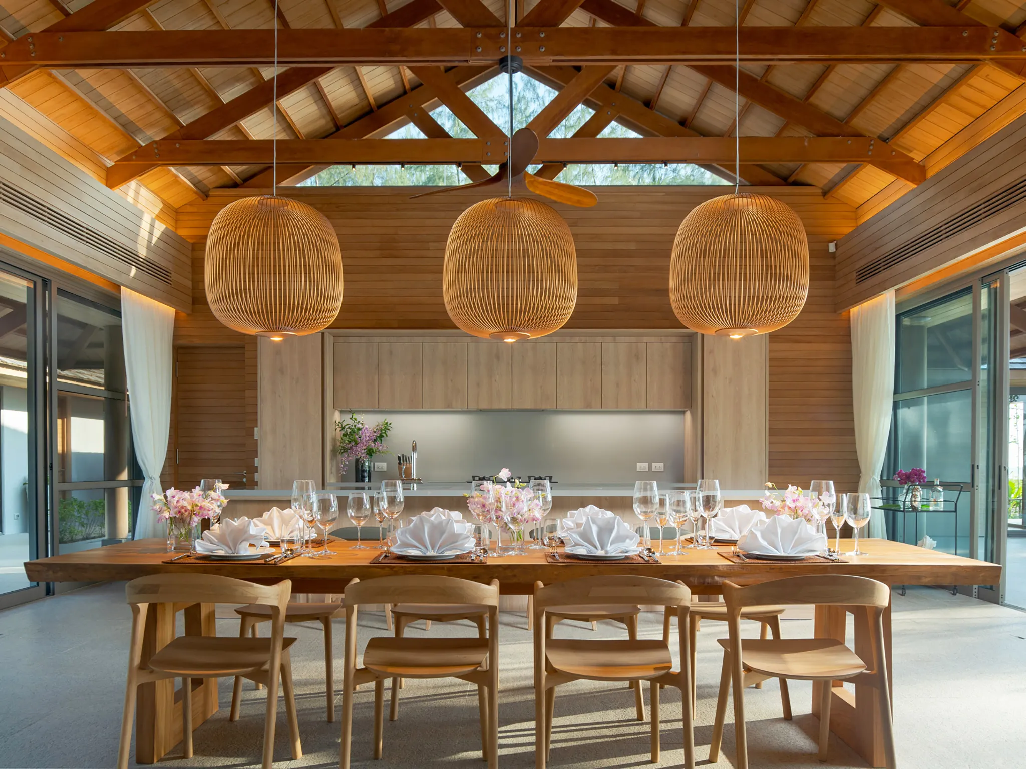The Pines - Dining area and kitchen preview