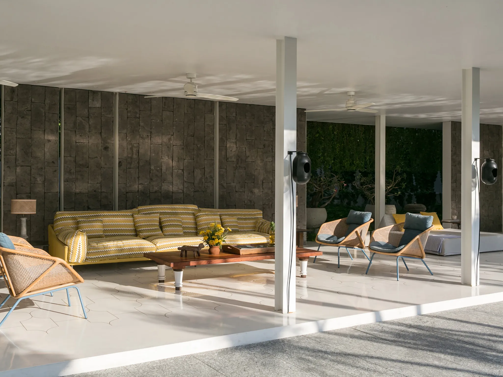 Villa 1880 - Living area design