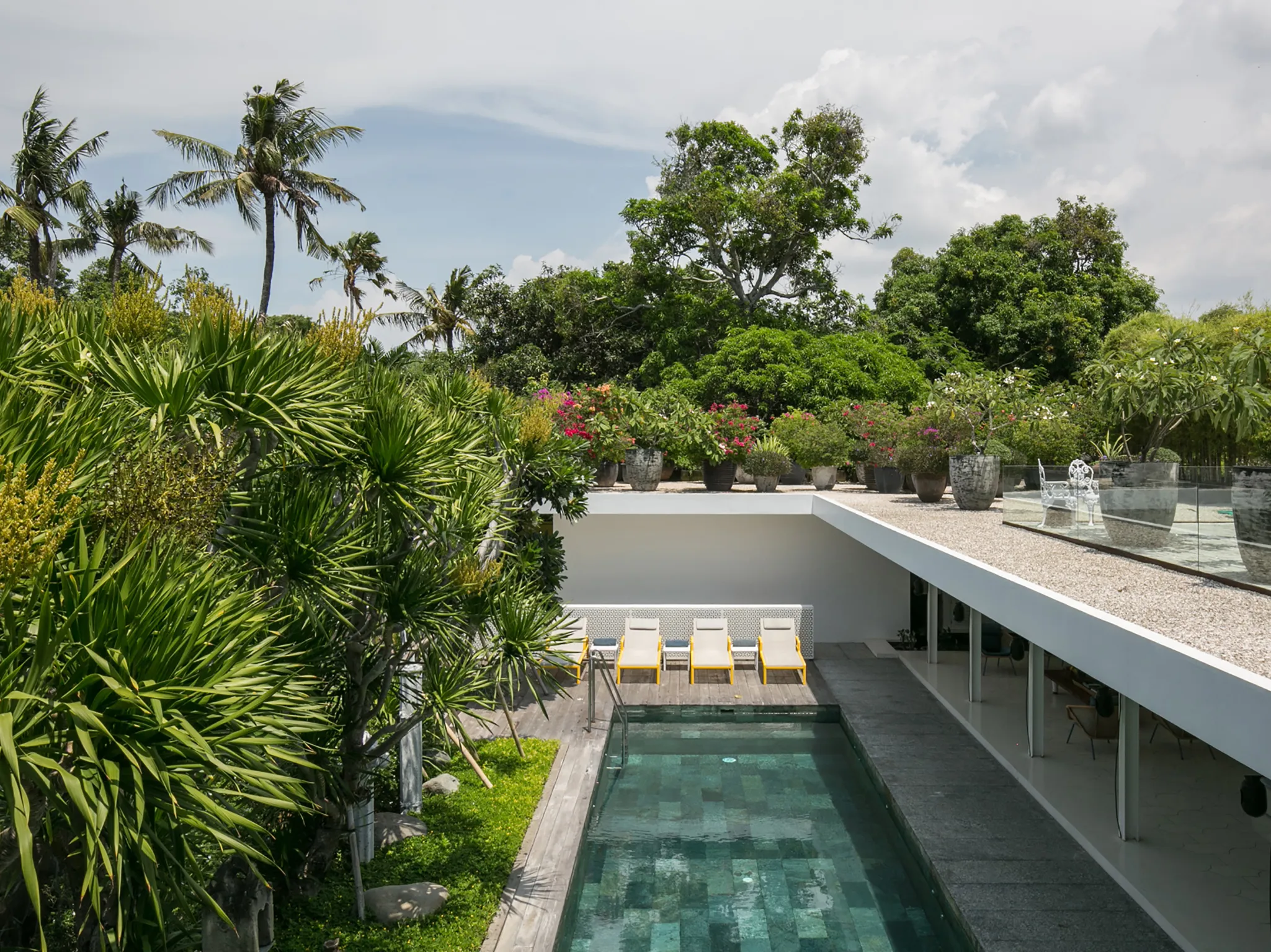 Villa 1880 - Pool overview